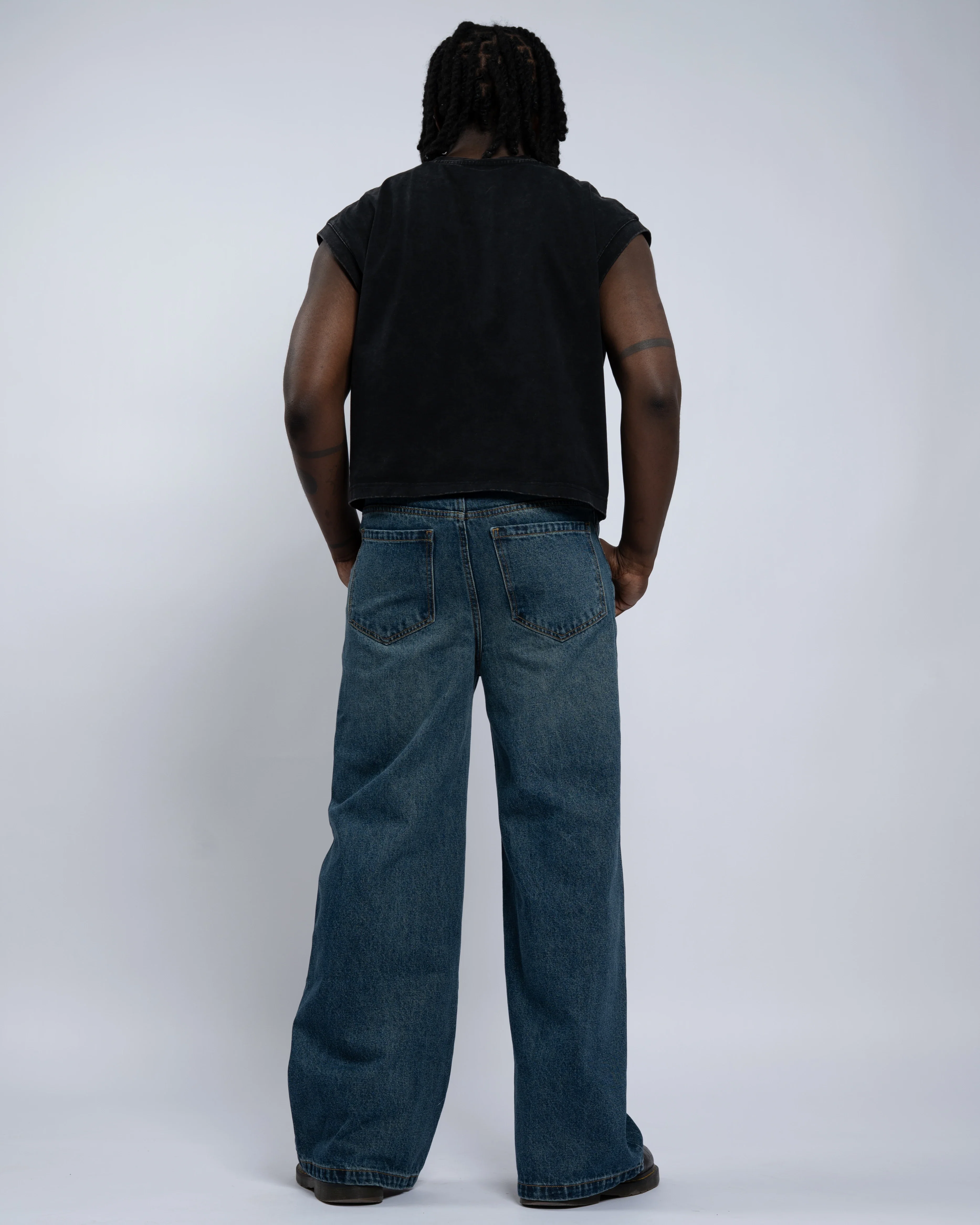 Blue Baggy Jeans - Image 10