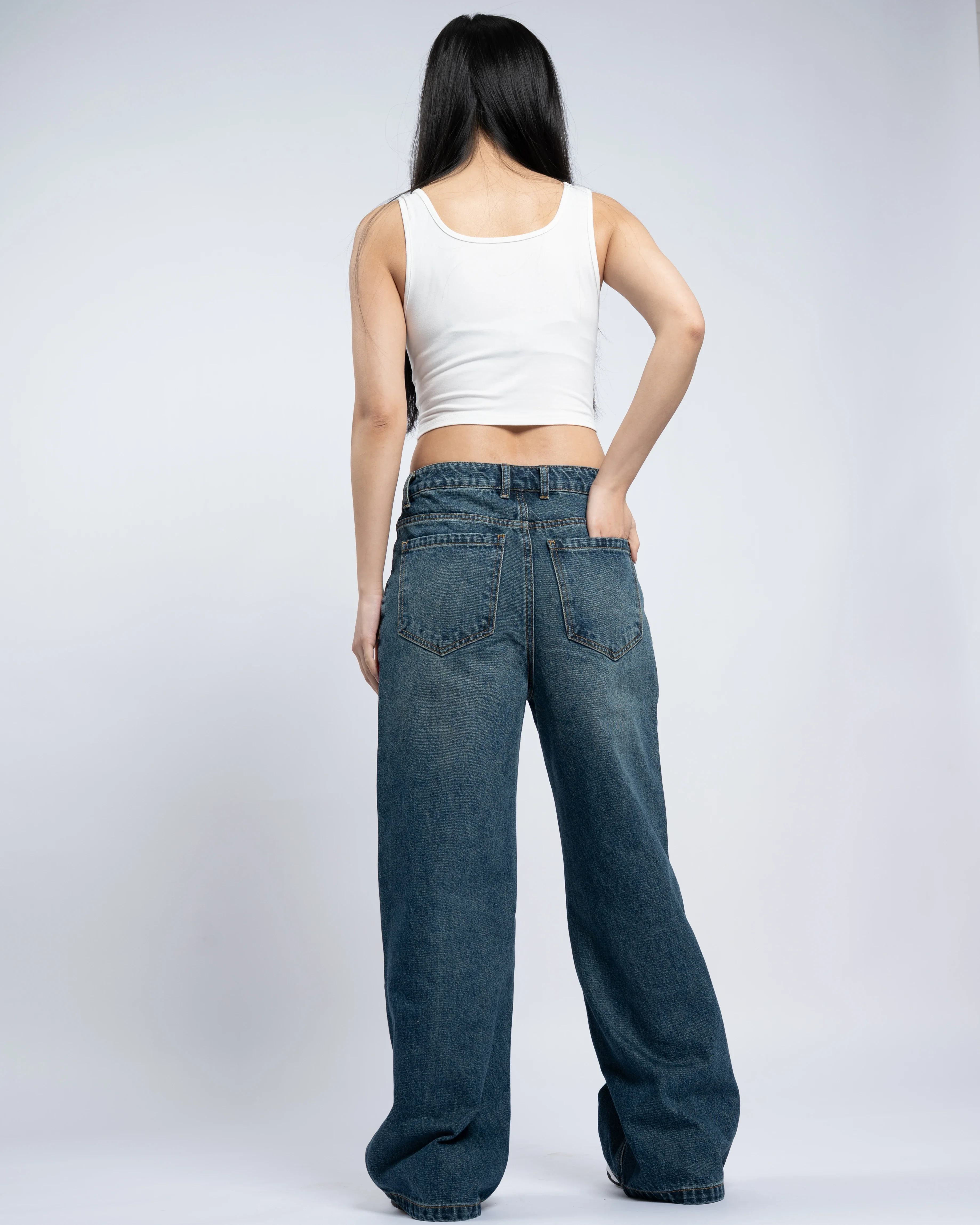 Blue Baggy Jeans - Image 16