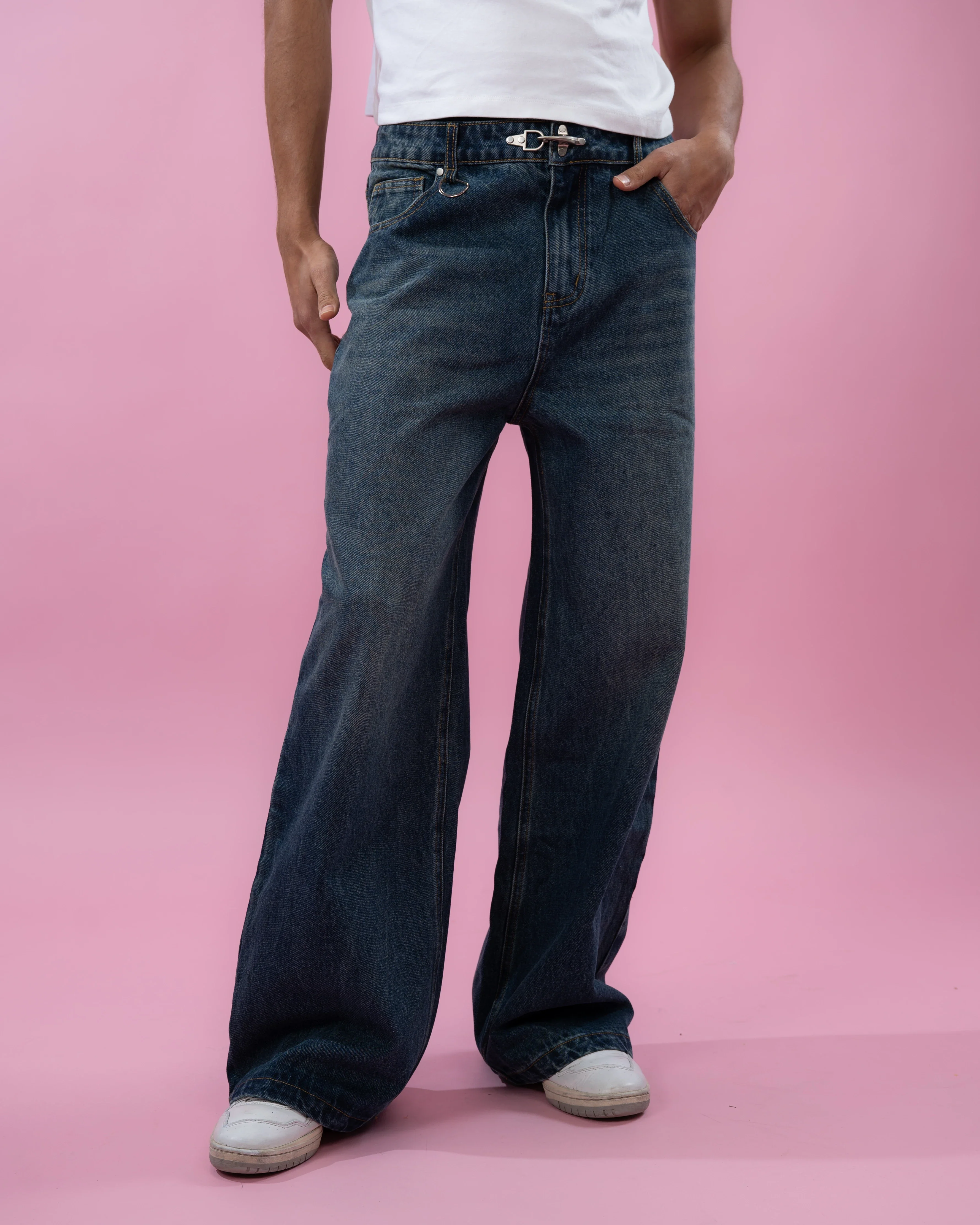 Blue Baggy Jeans - Image 18