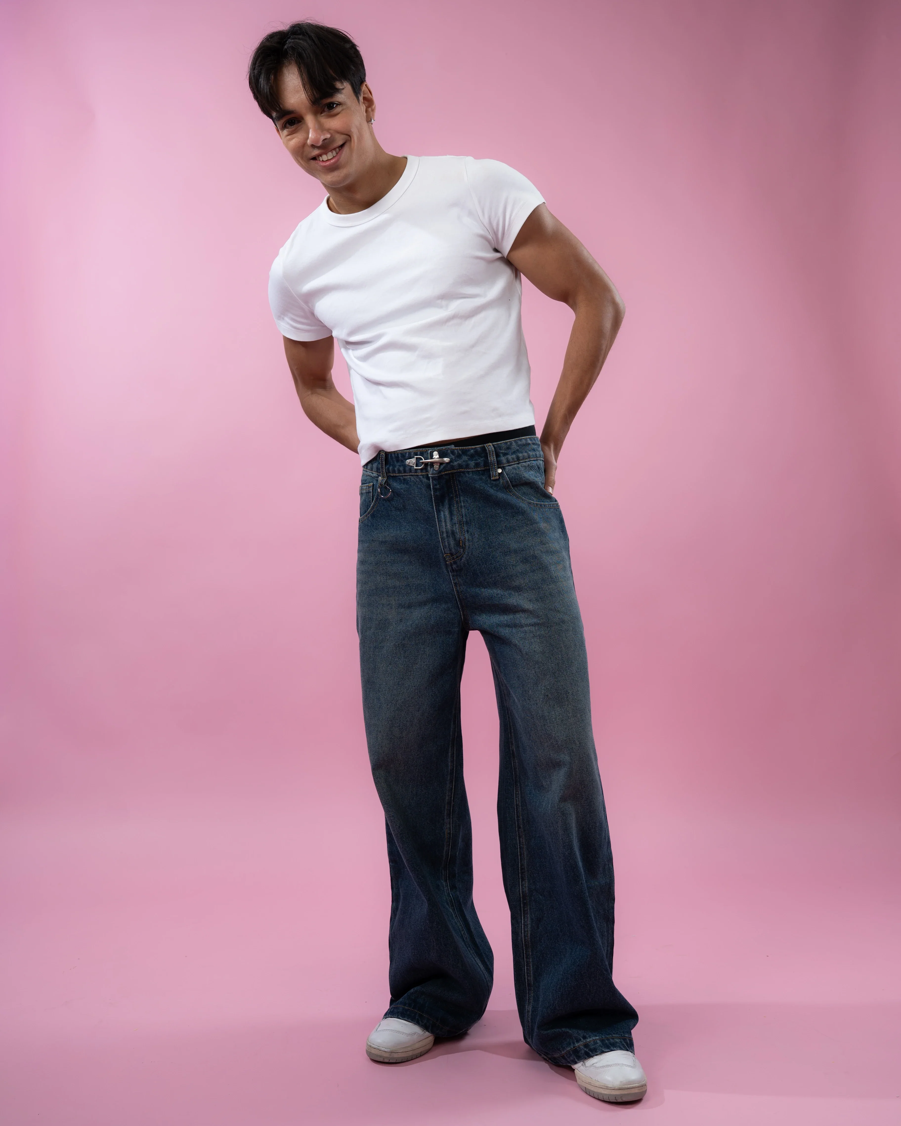 Blue Baggy Jeans - Image 20