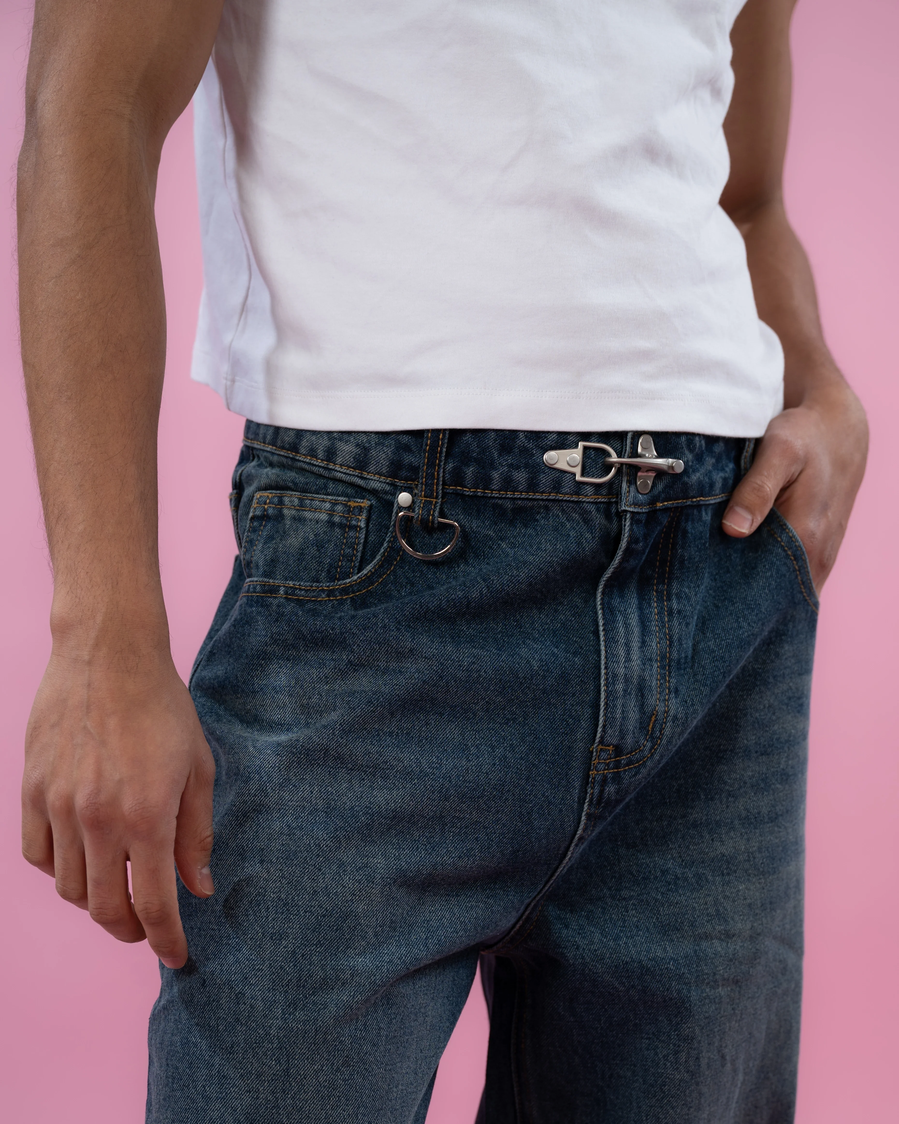 Blue Baggy Jeans - Image 26