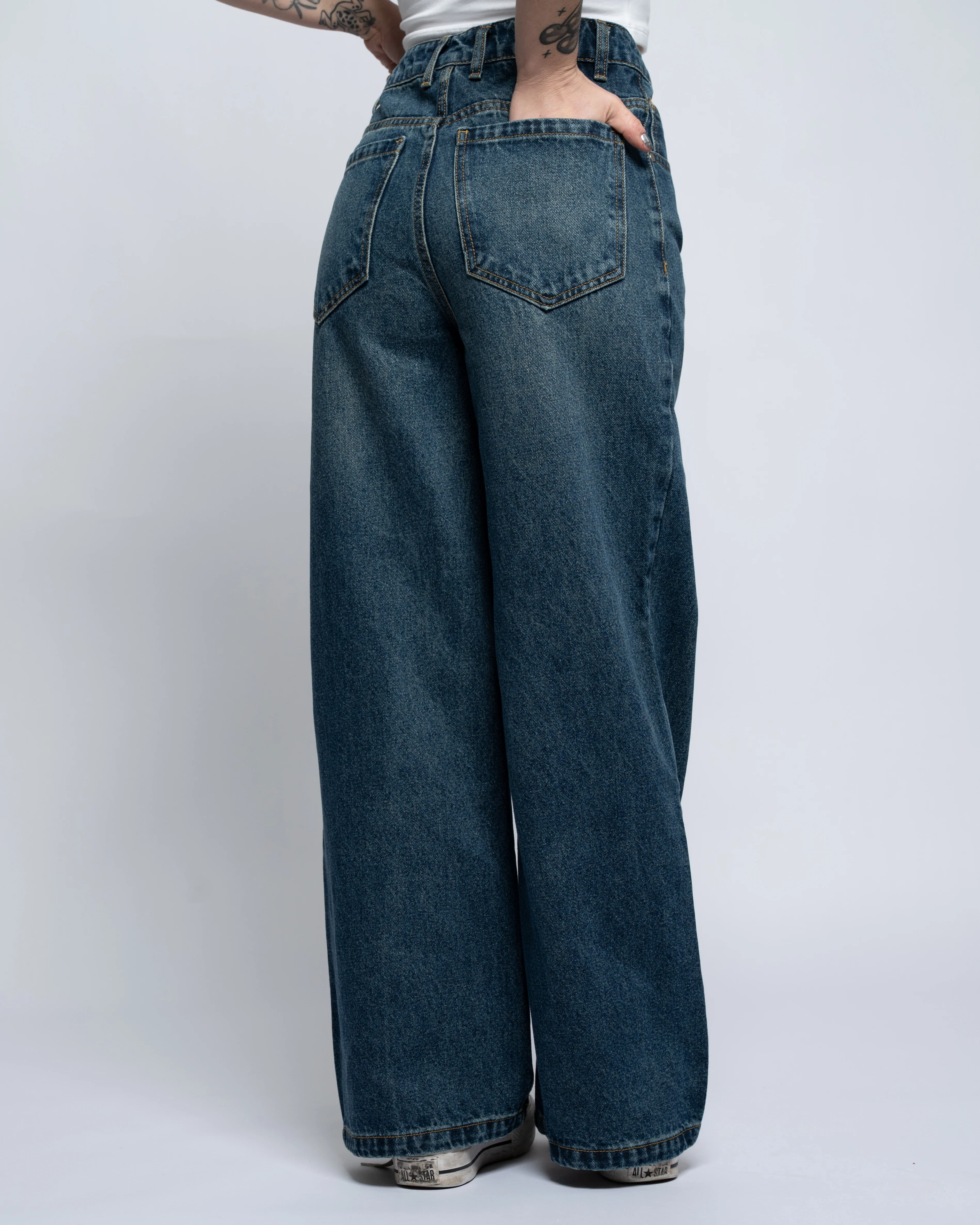 Blue Baggy Jeans - Image 4