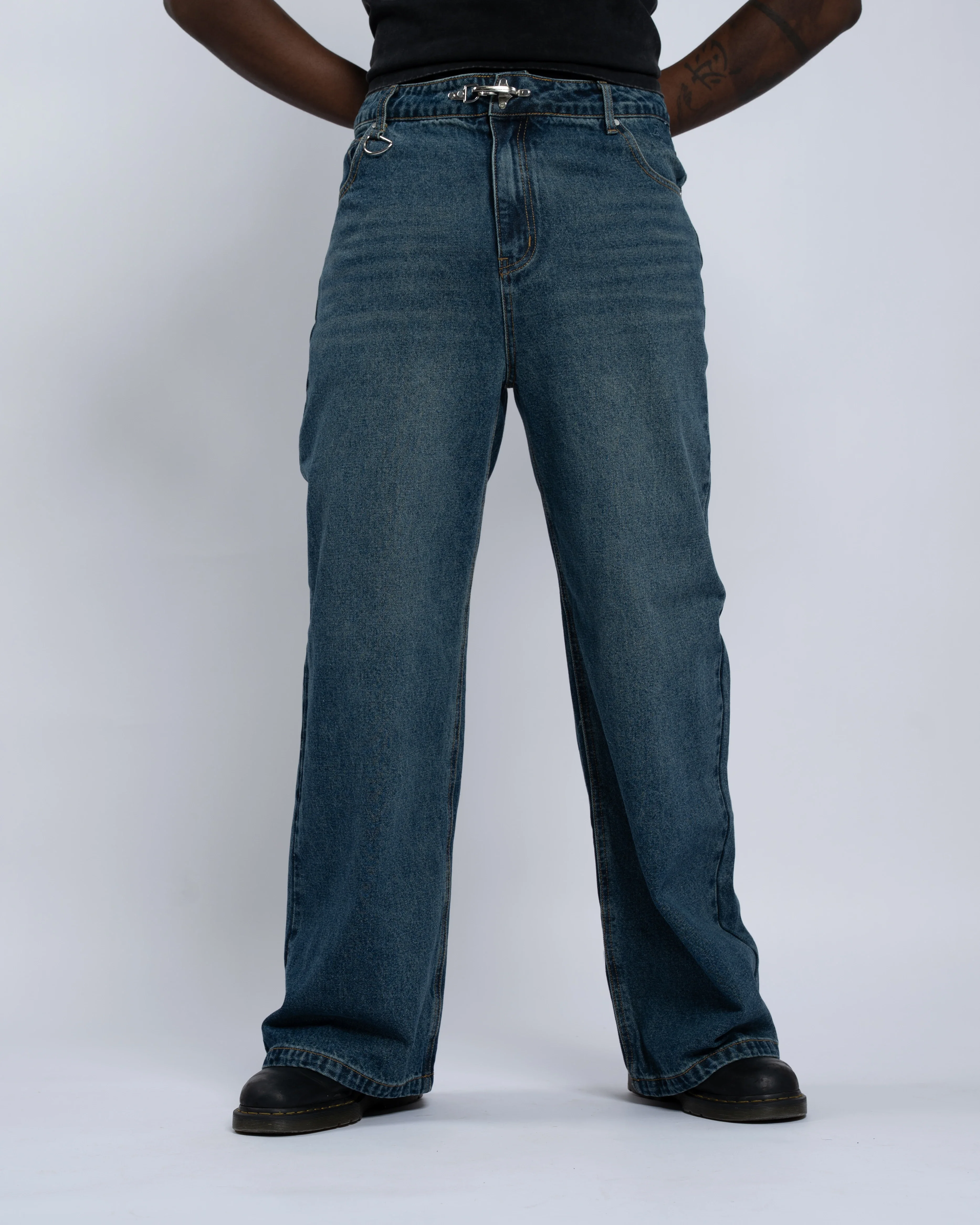 Blue Baggy Jeans - Image 7