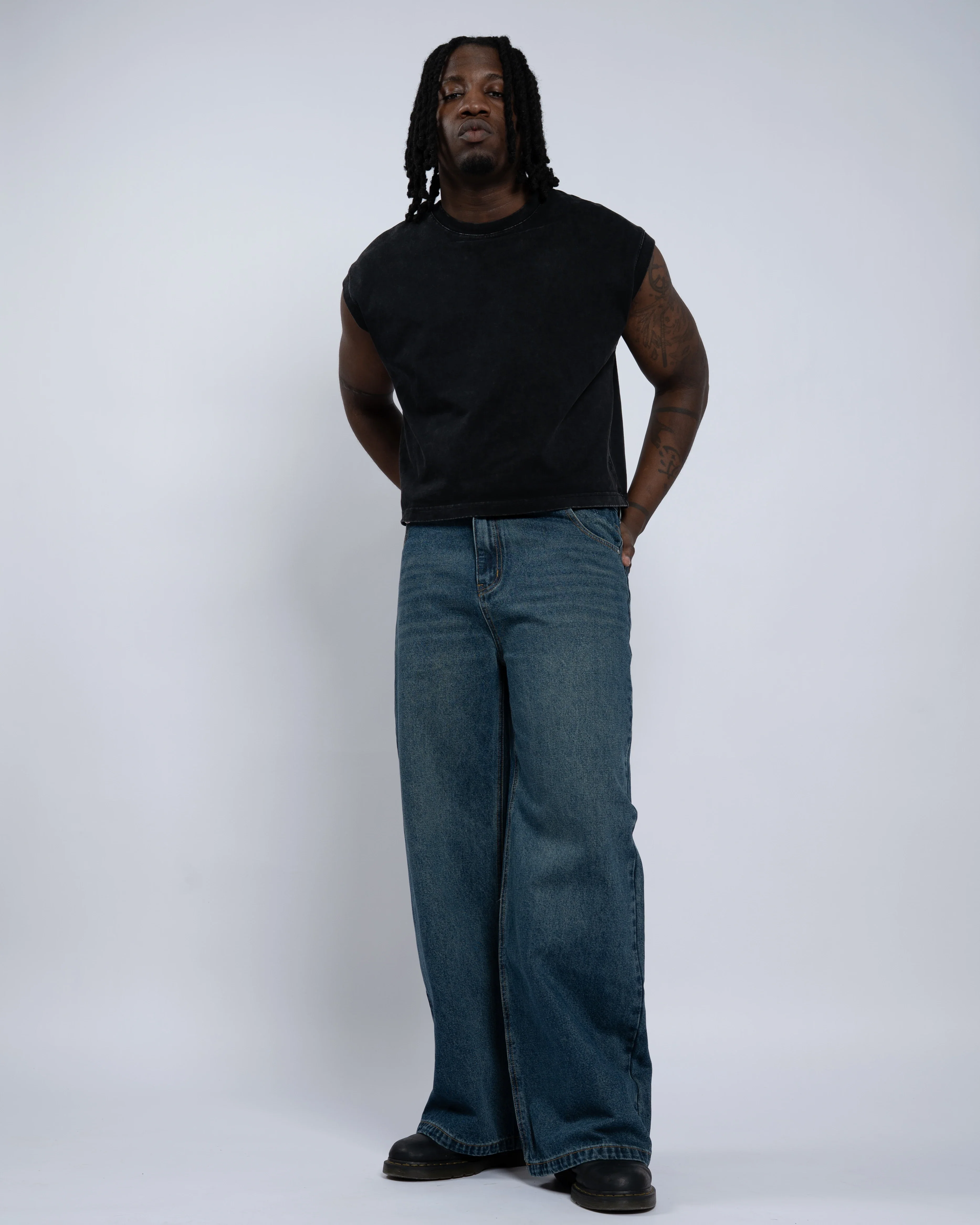 Blue Baggy Jeans - Image 9