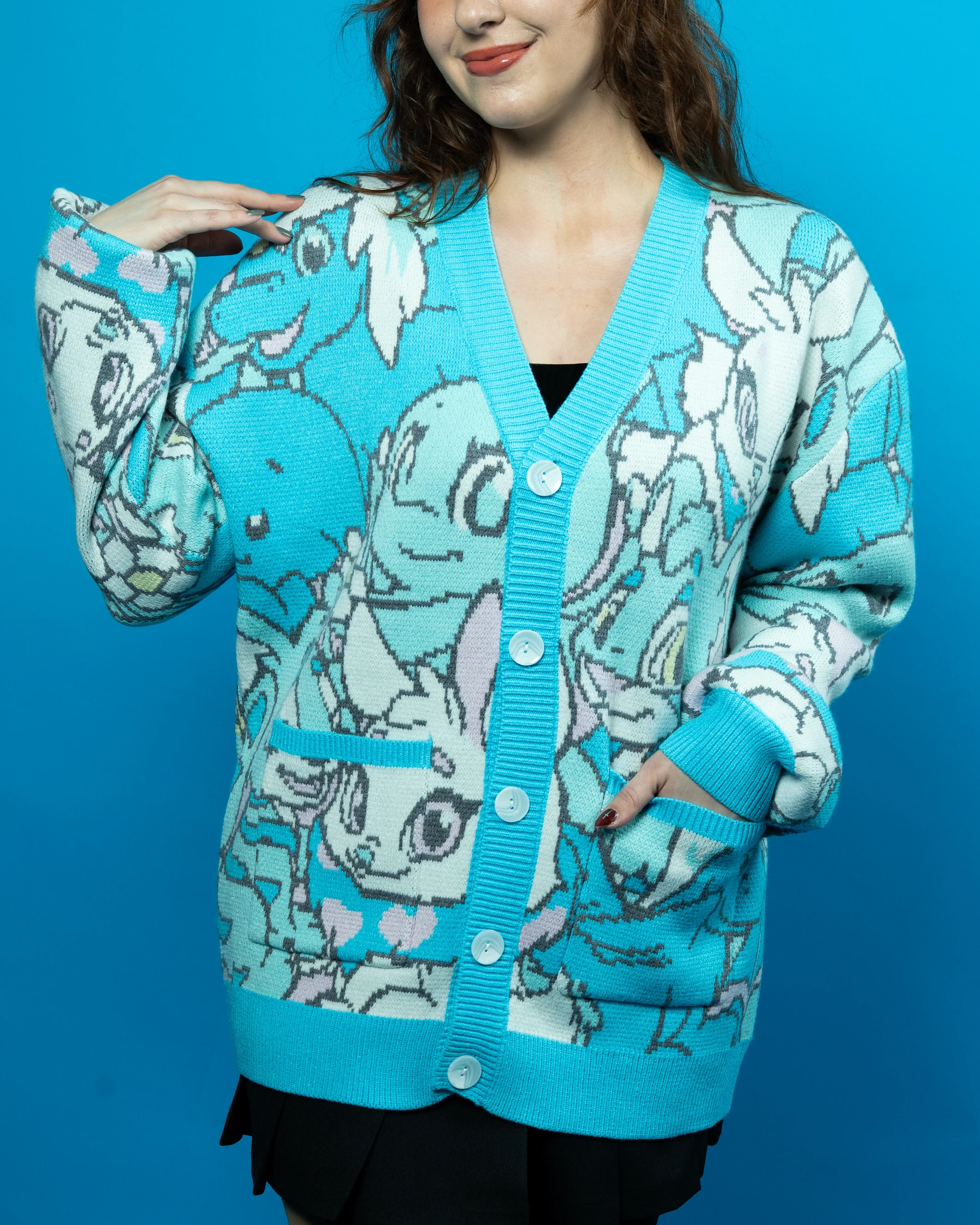 Blue Neopian Cardigan - Image 4