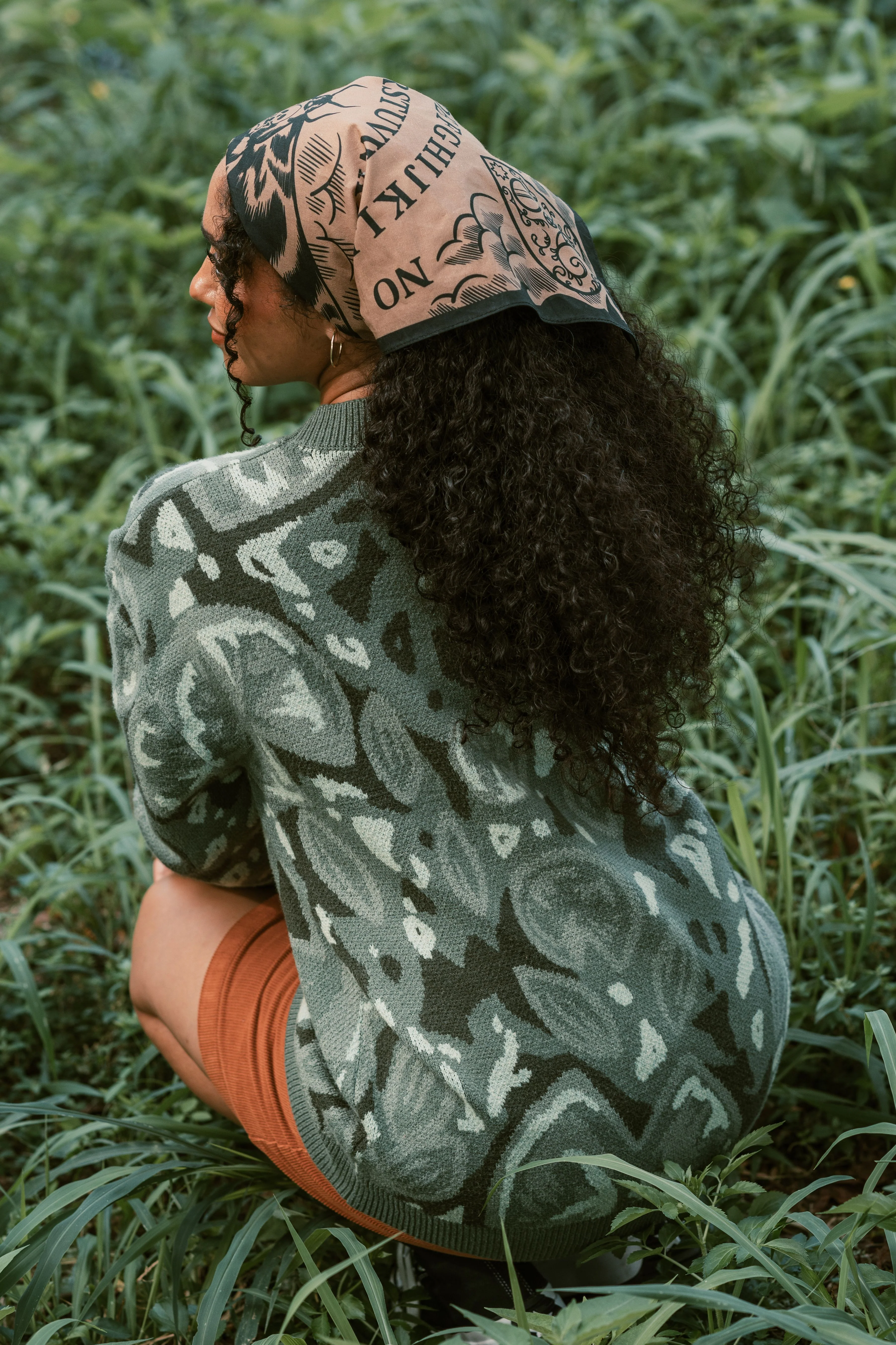 Brown Ouija Bandana - Image 4