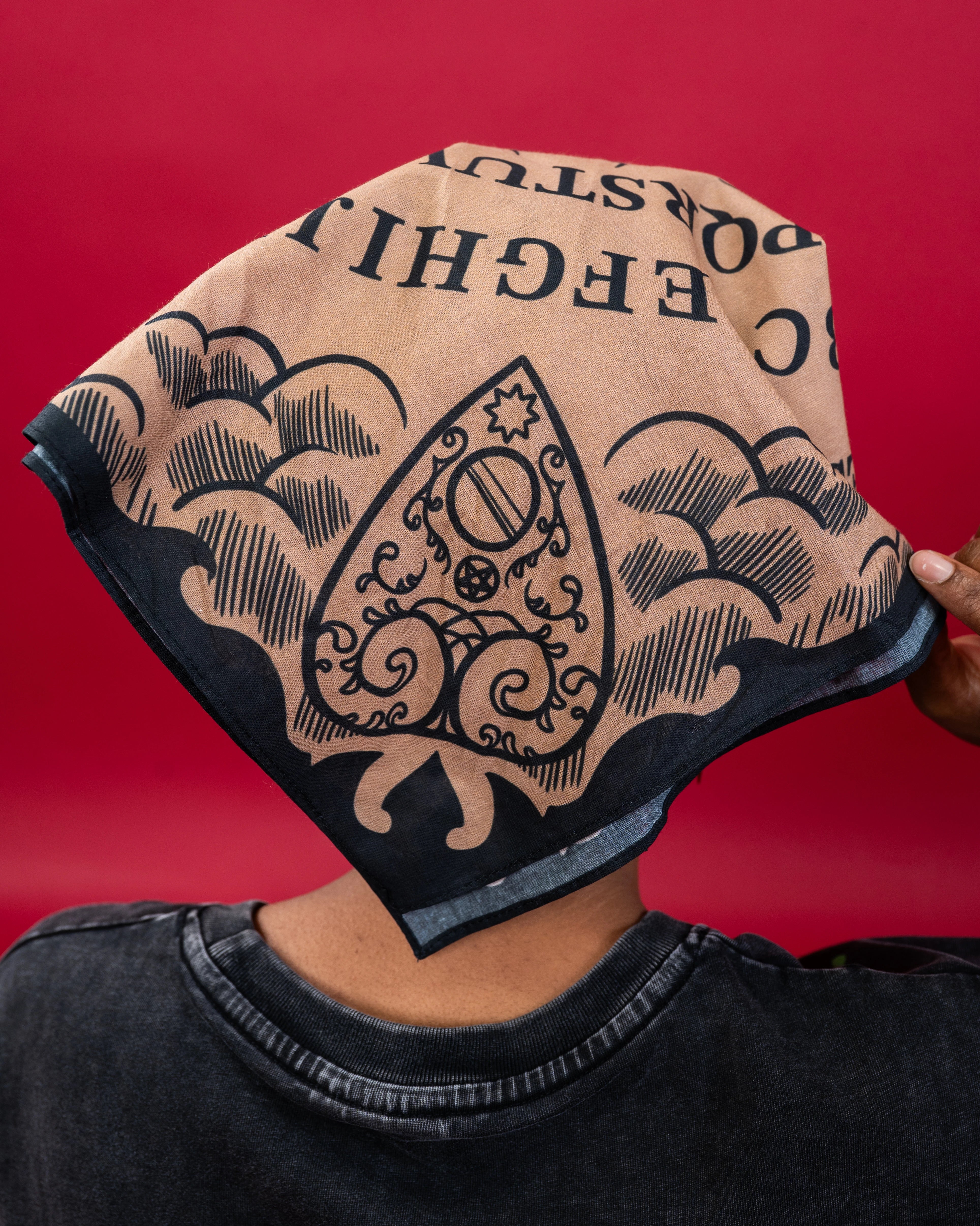 Brown Ouija Bandana - Image 6