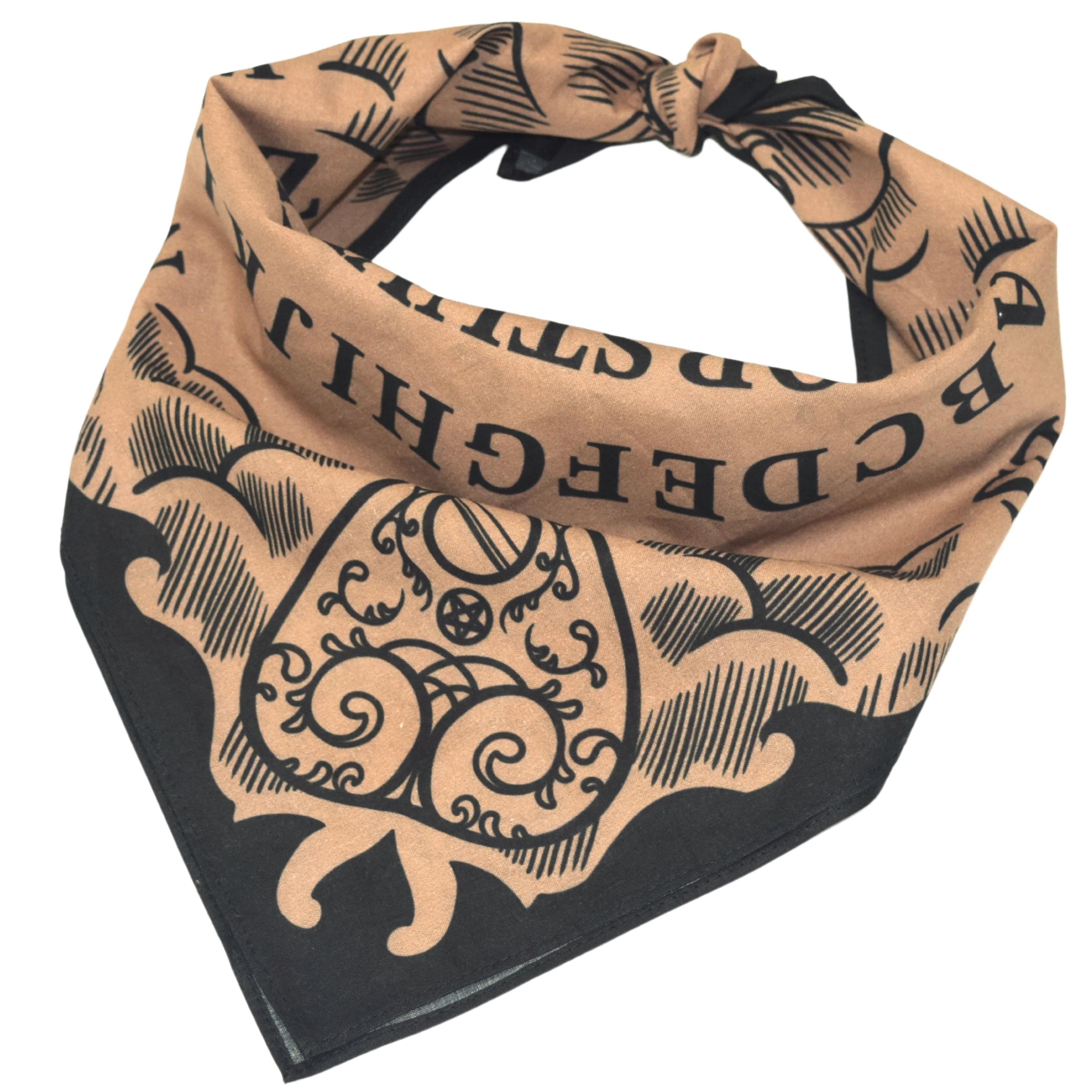 Brown Ouija Bandana - Image 9
