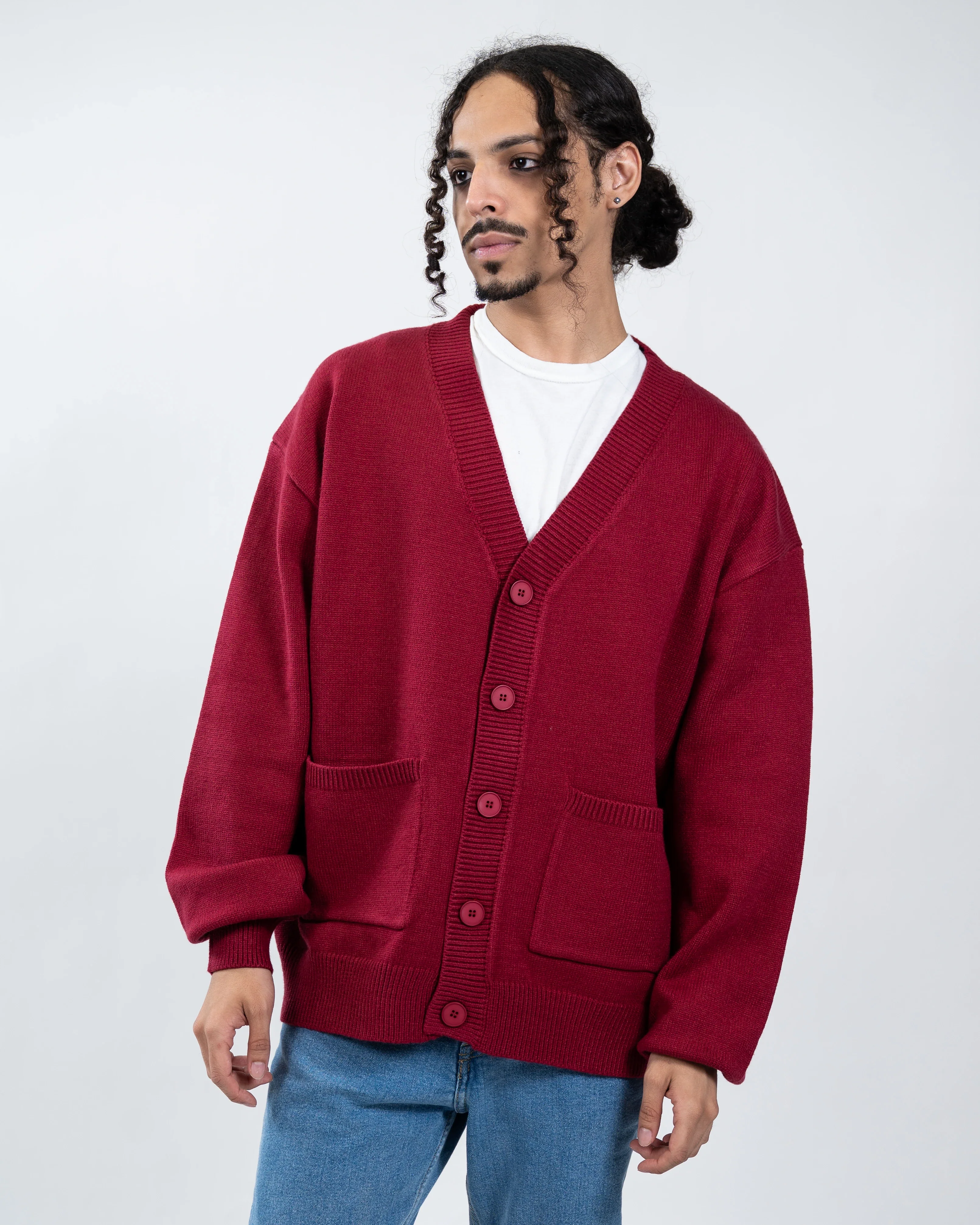 Burgundeez Nuts! Cardigan - Image 6