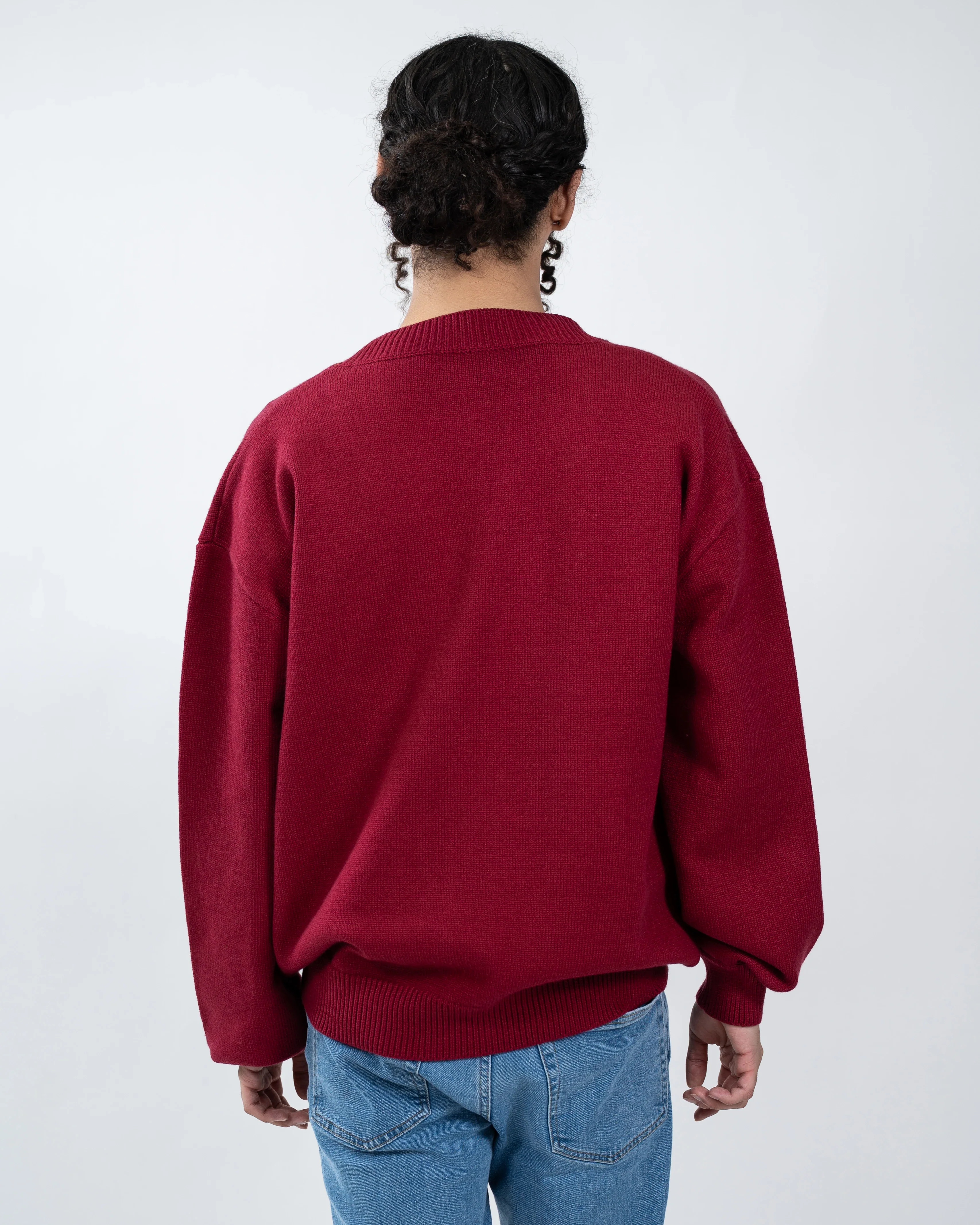 Burgundeez Nuts! Cardigan - Image 8