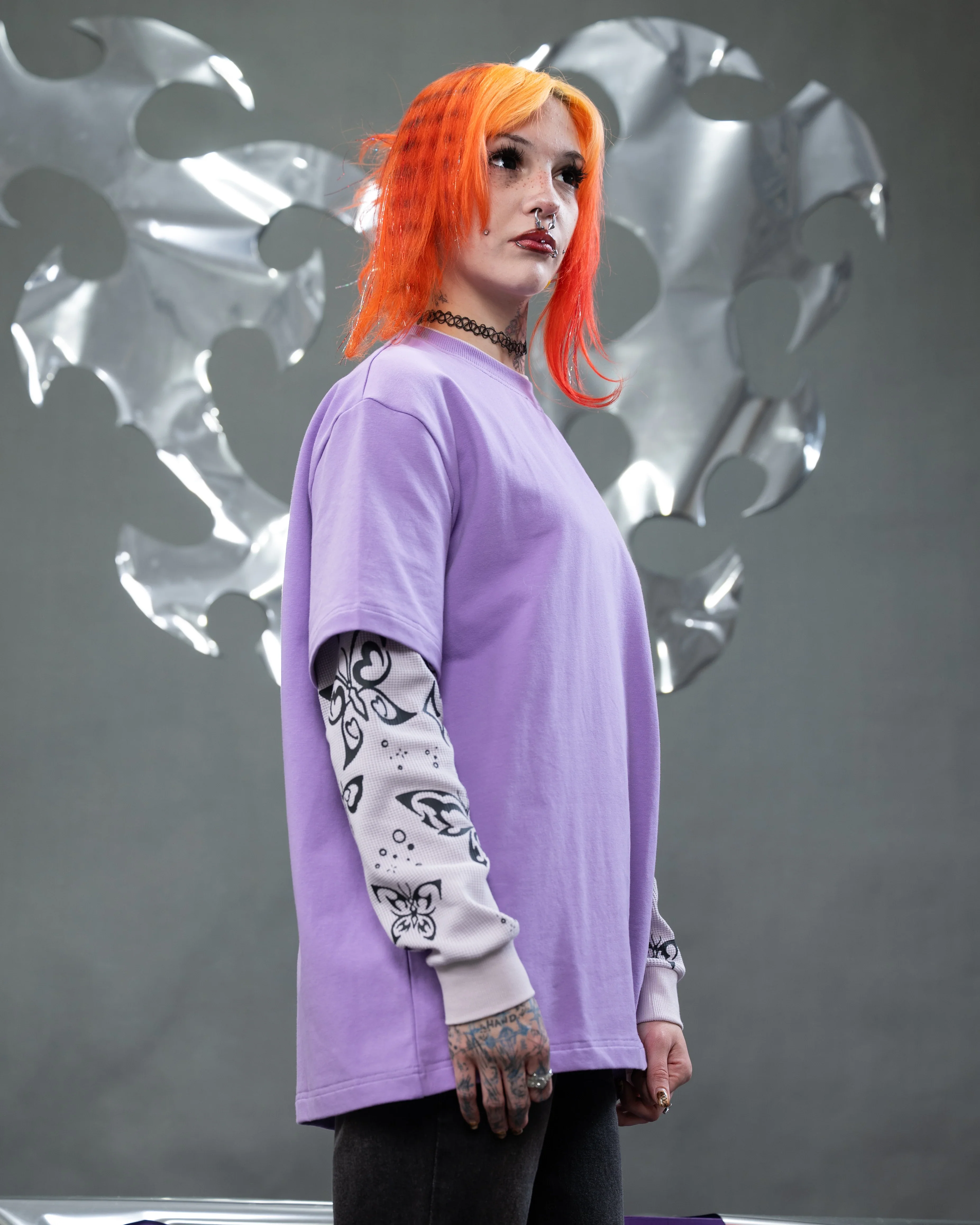 Butterfly Stick and Poke Long Sleeve - Image 6
