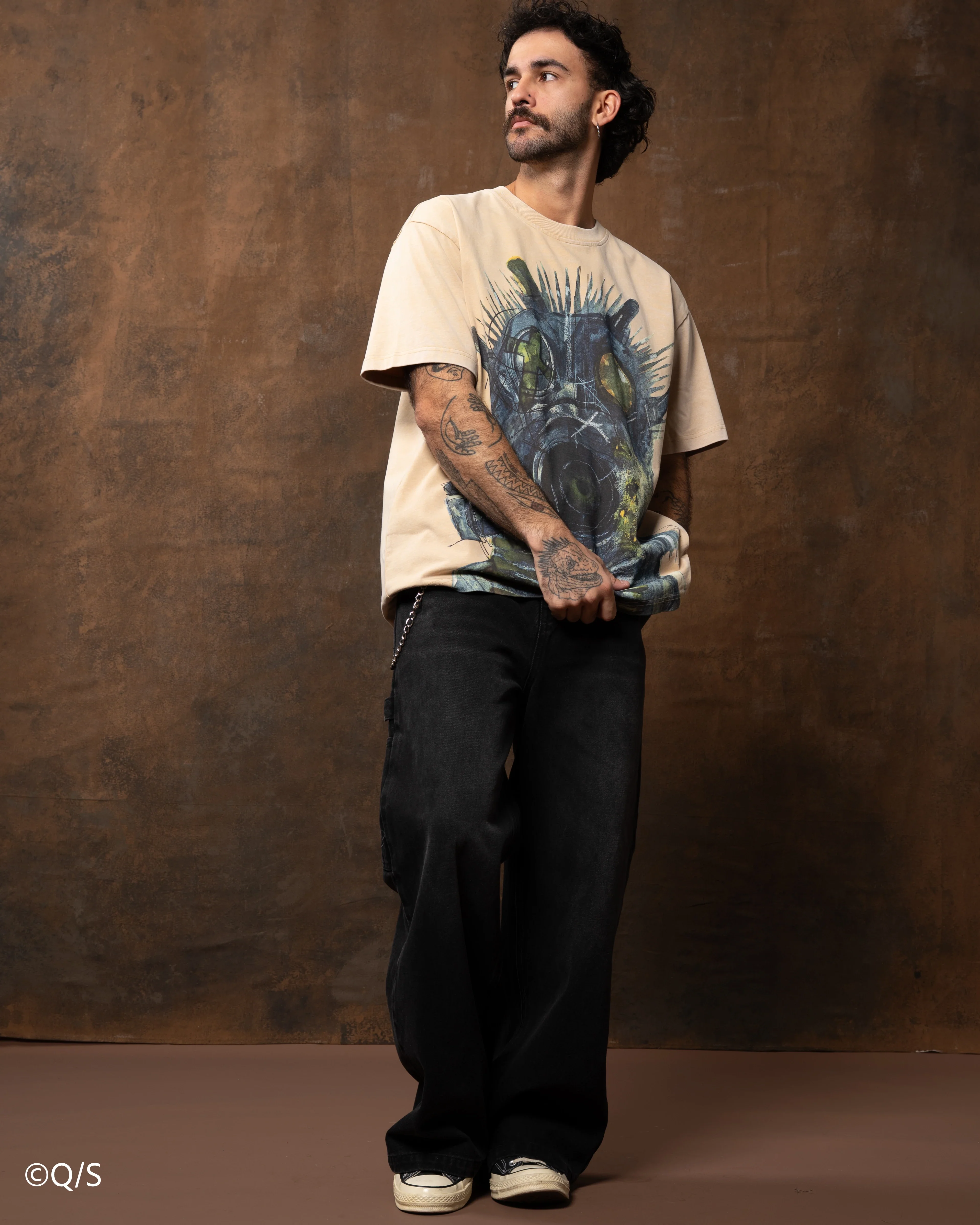 Caiman Front Print Tee - Image 4