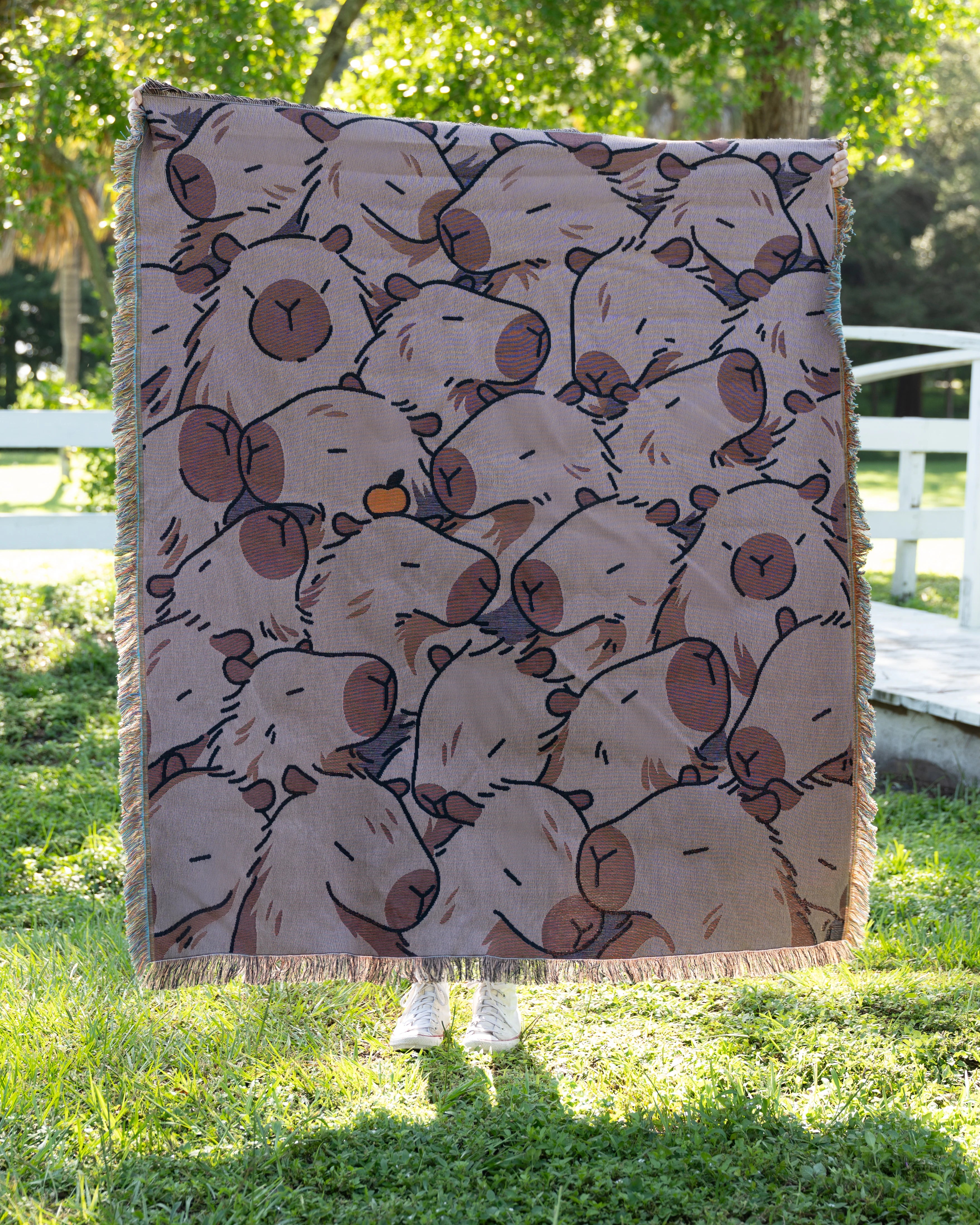 Capybara With Me Blanket - Image 3