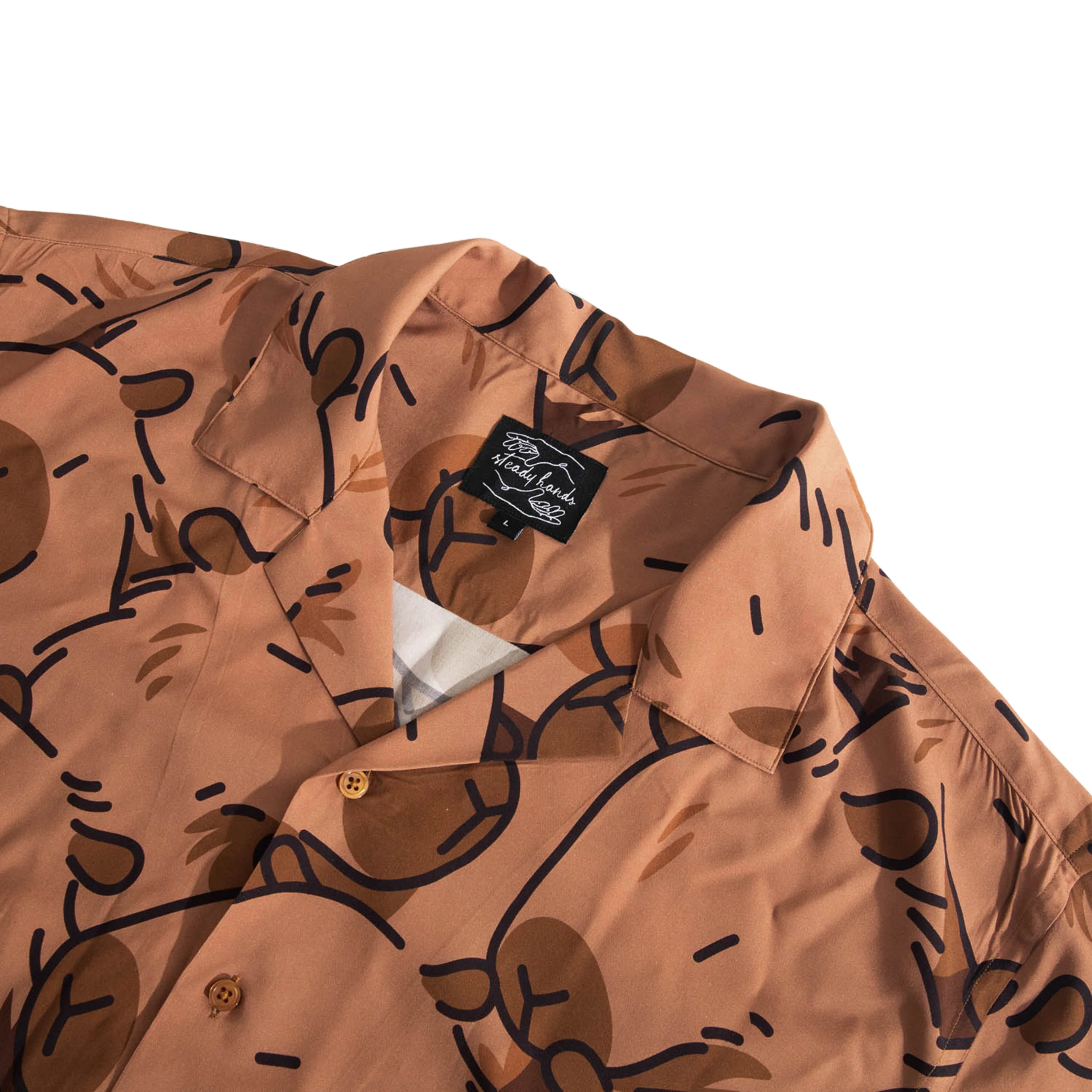 Capybara With Me Button Up - Image 8