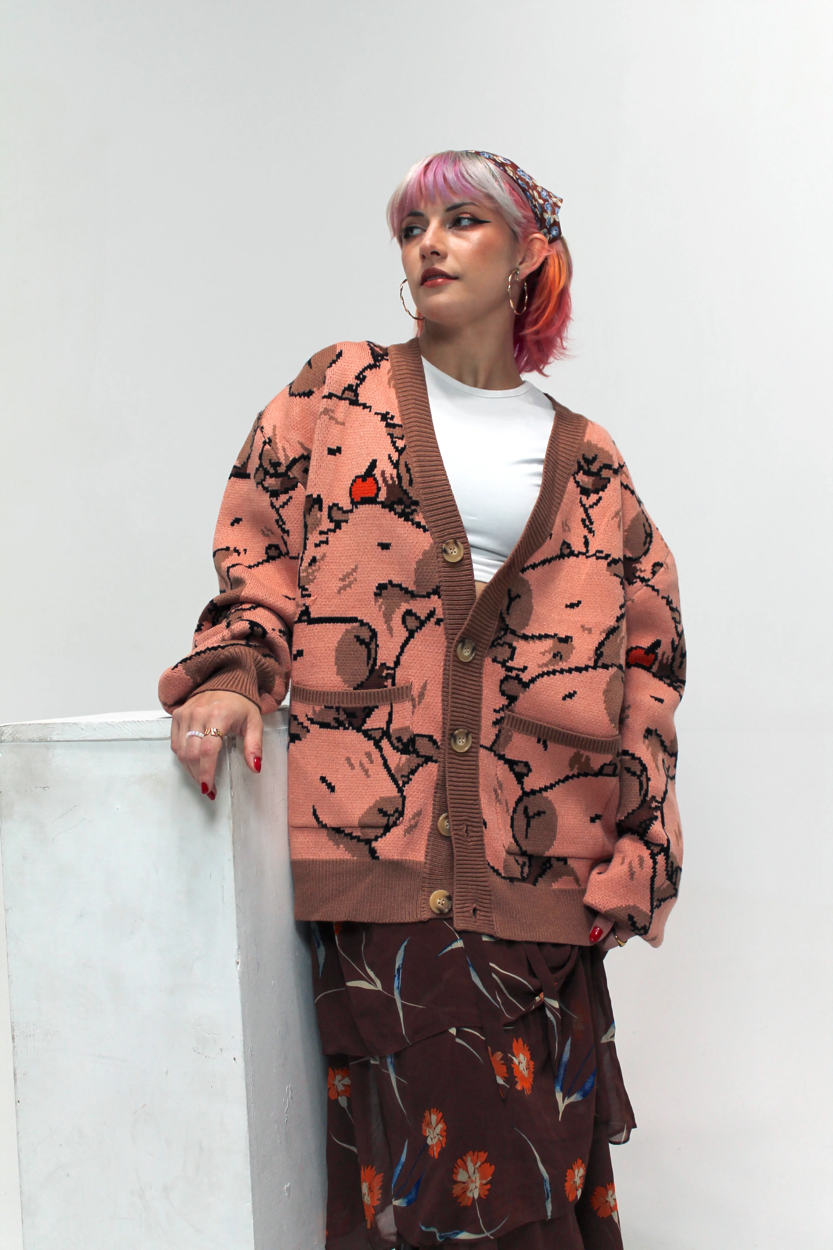 Capybara With Me Cardigan - Image 12