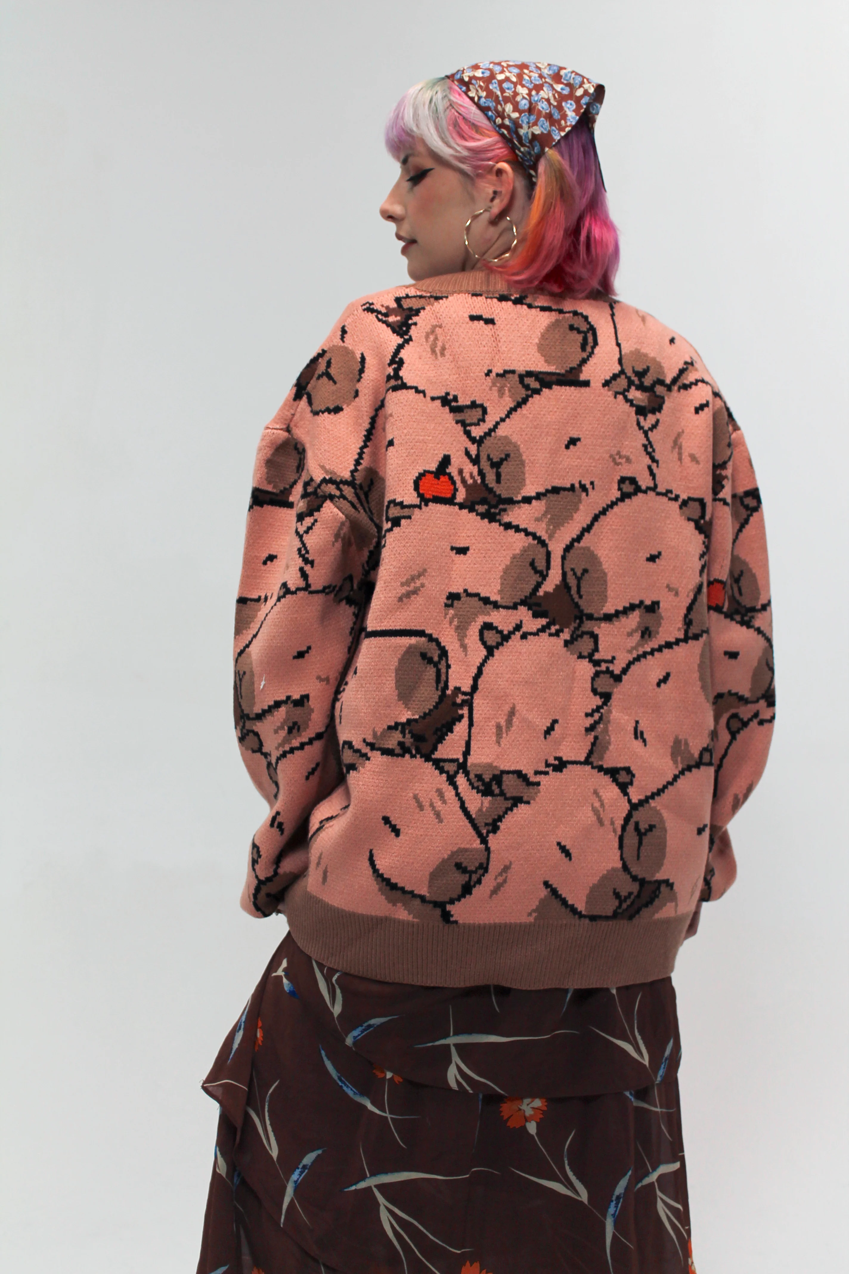 Capybara With Me Cardigan - Image 13