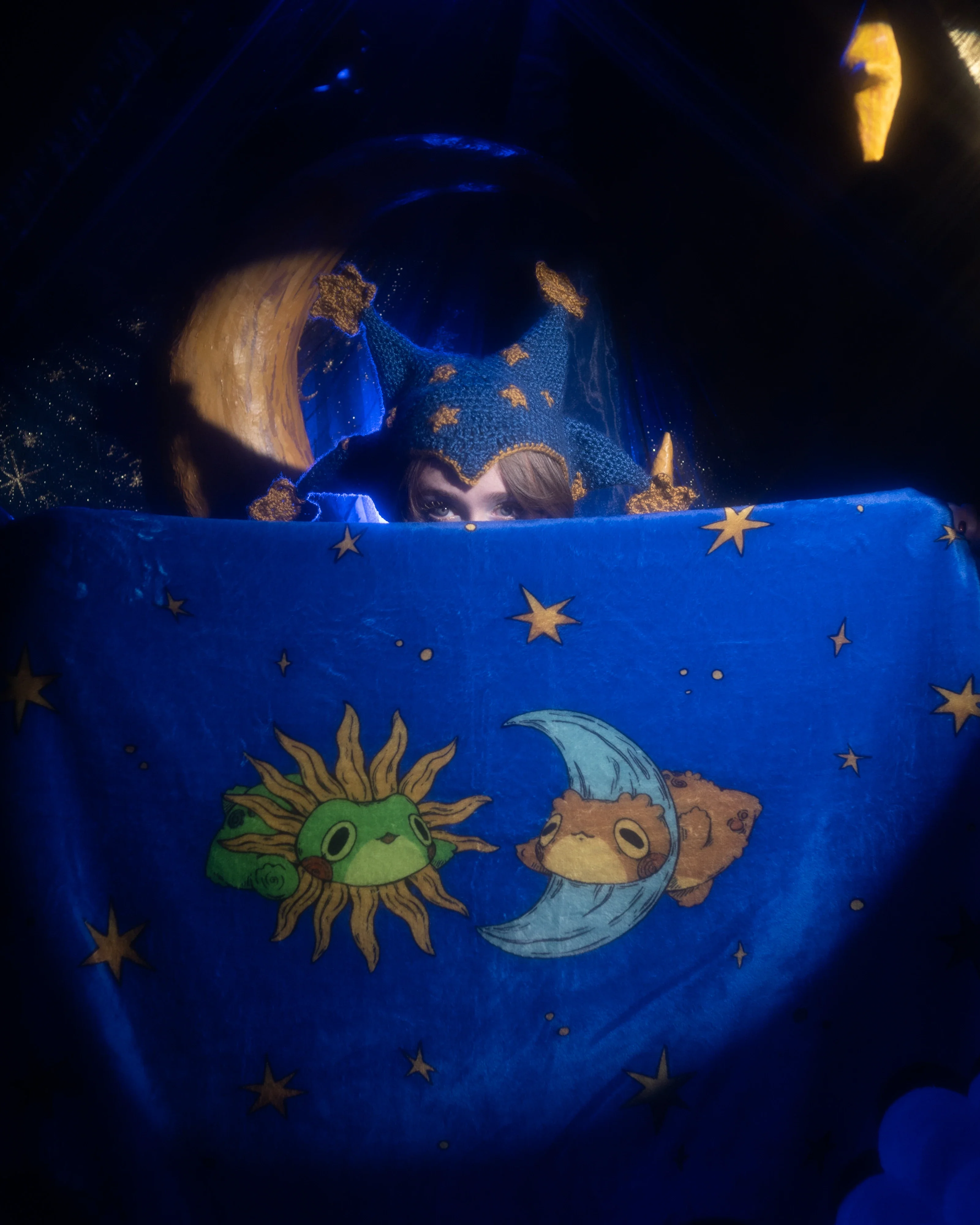 Celestial Frog and Toad Blanket - Image 4