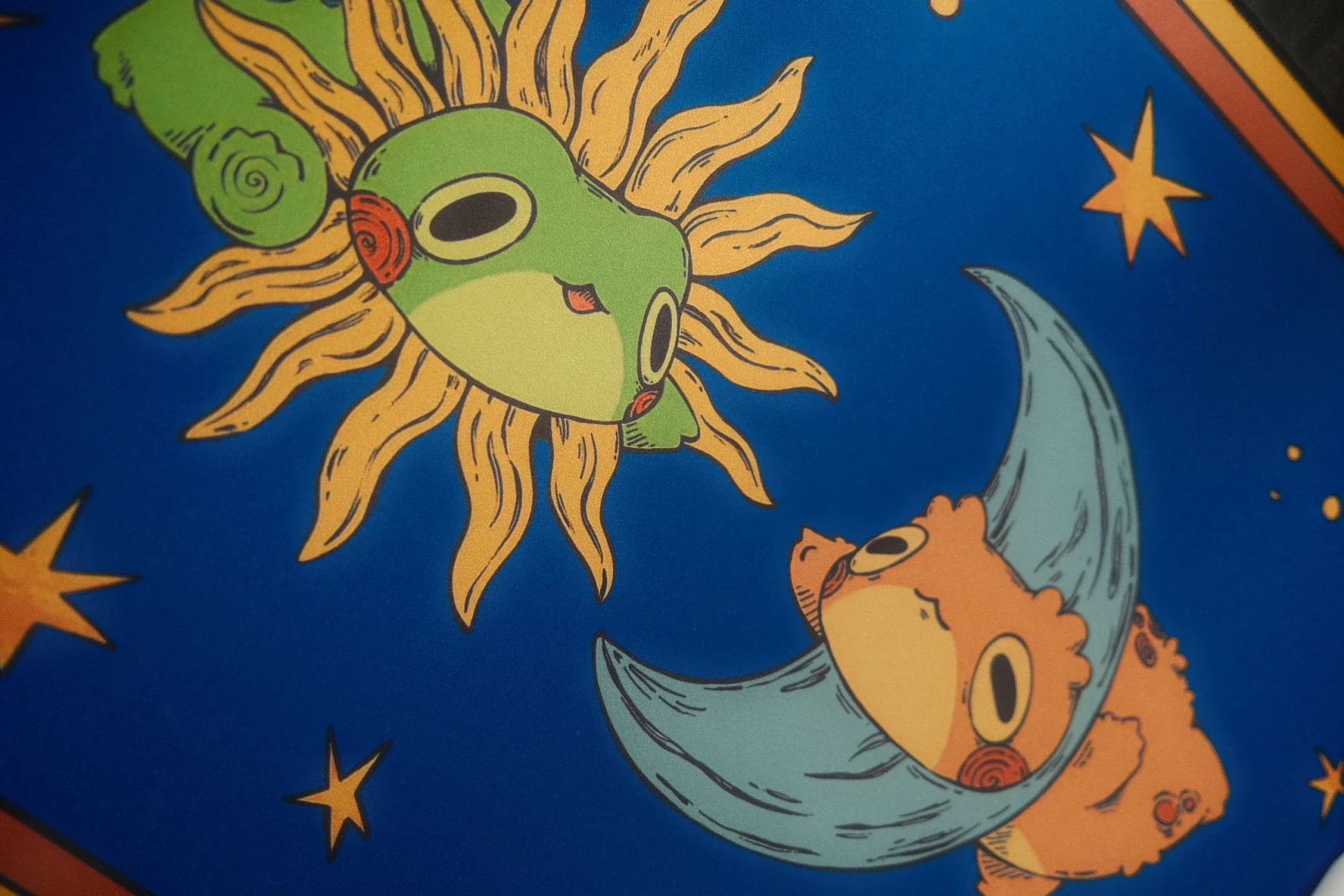 Celestial Frog and Toad Desk Mat - Image 4