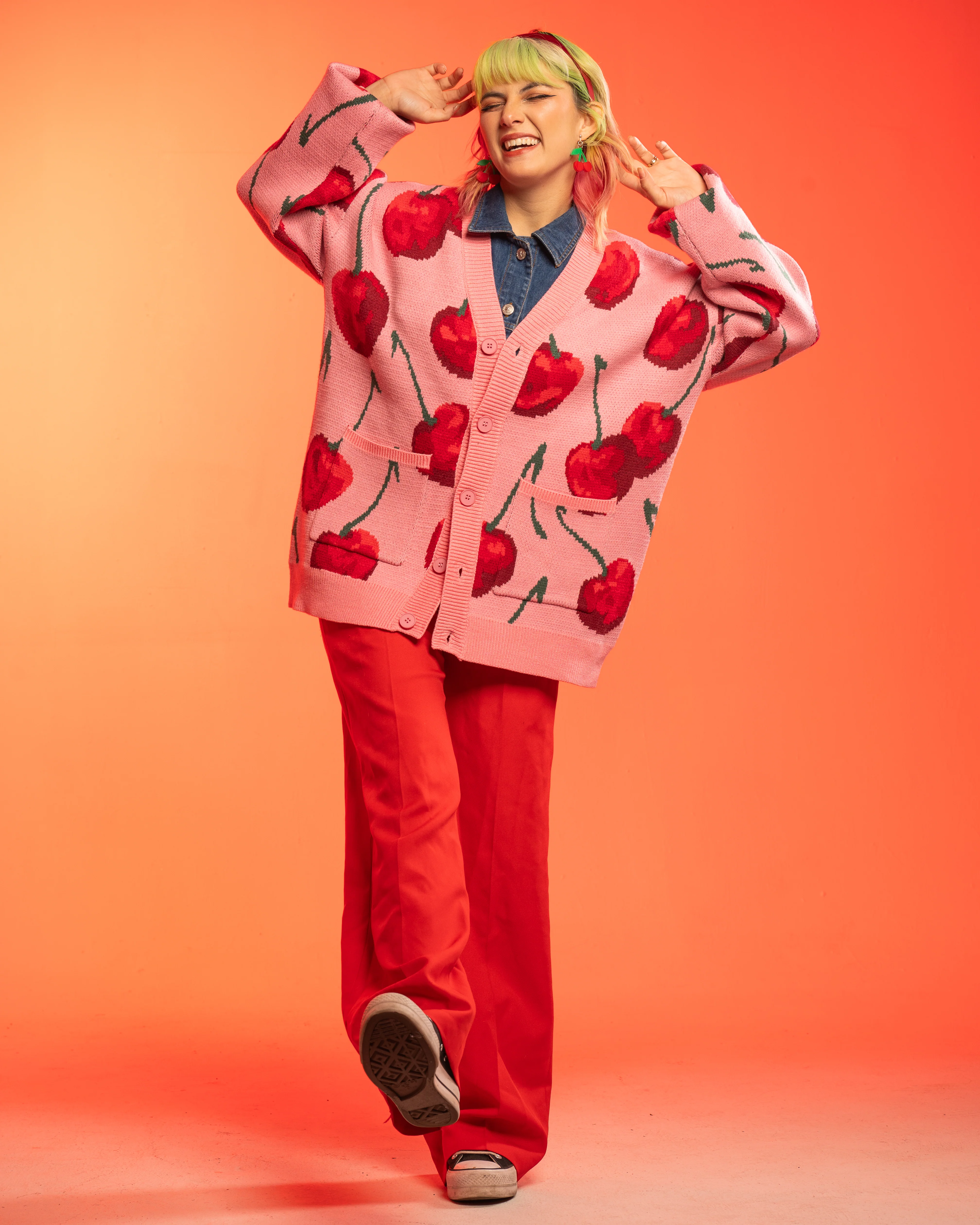 Cherry Nice Cardigan - Image 3