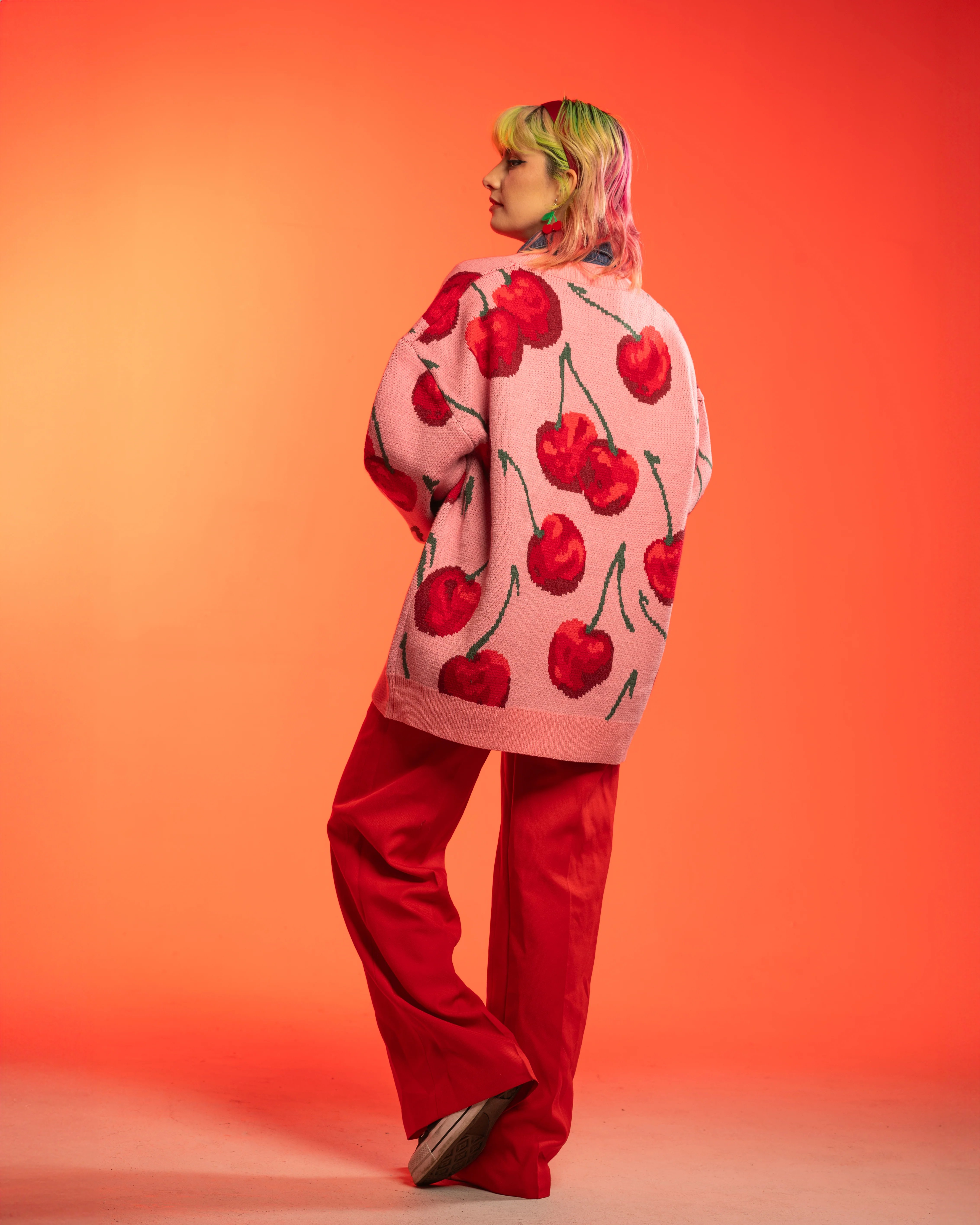 Cherry Nice Cardigan - Image 4
