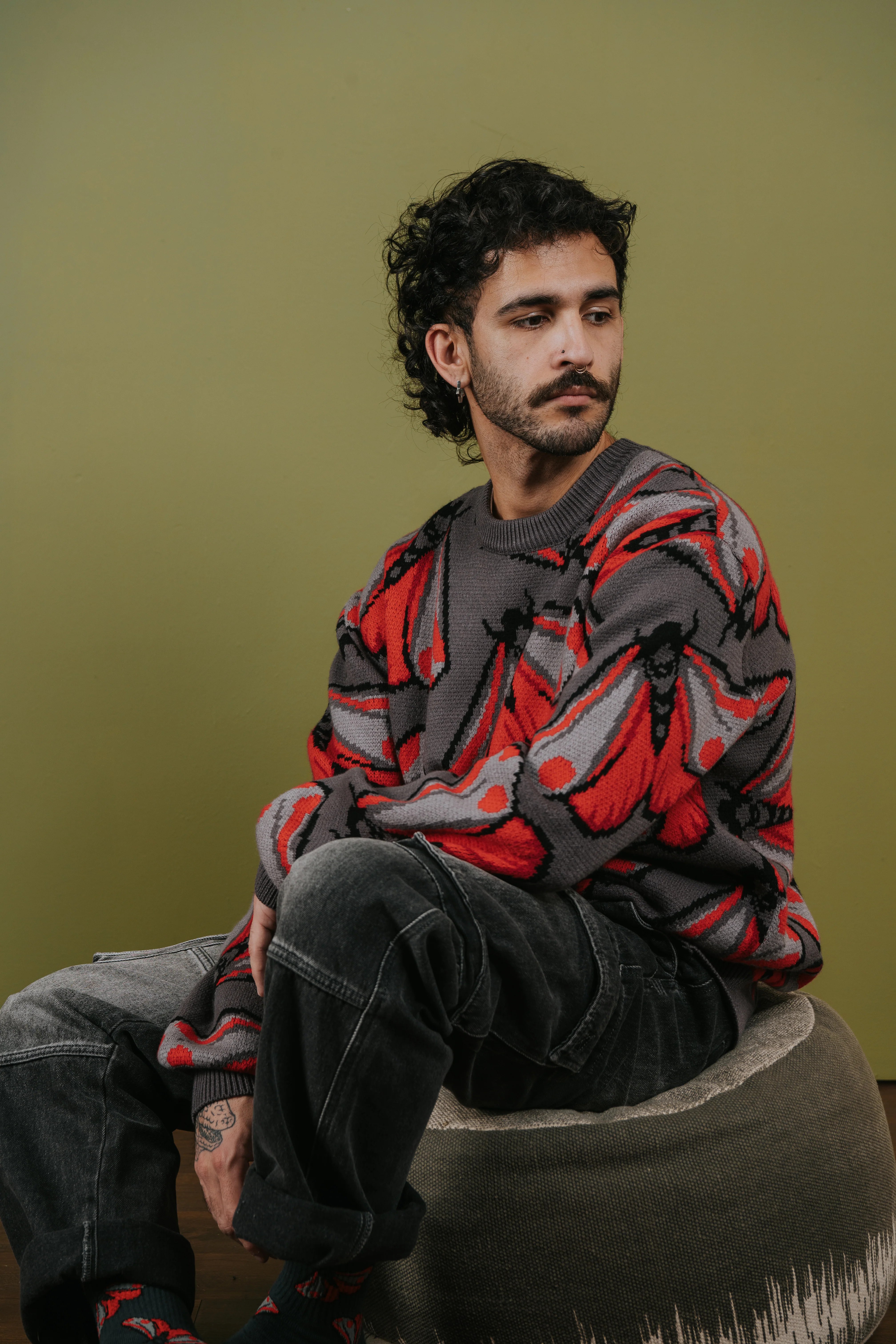 Cinnabar Moth Sweater - Image 5