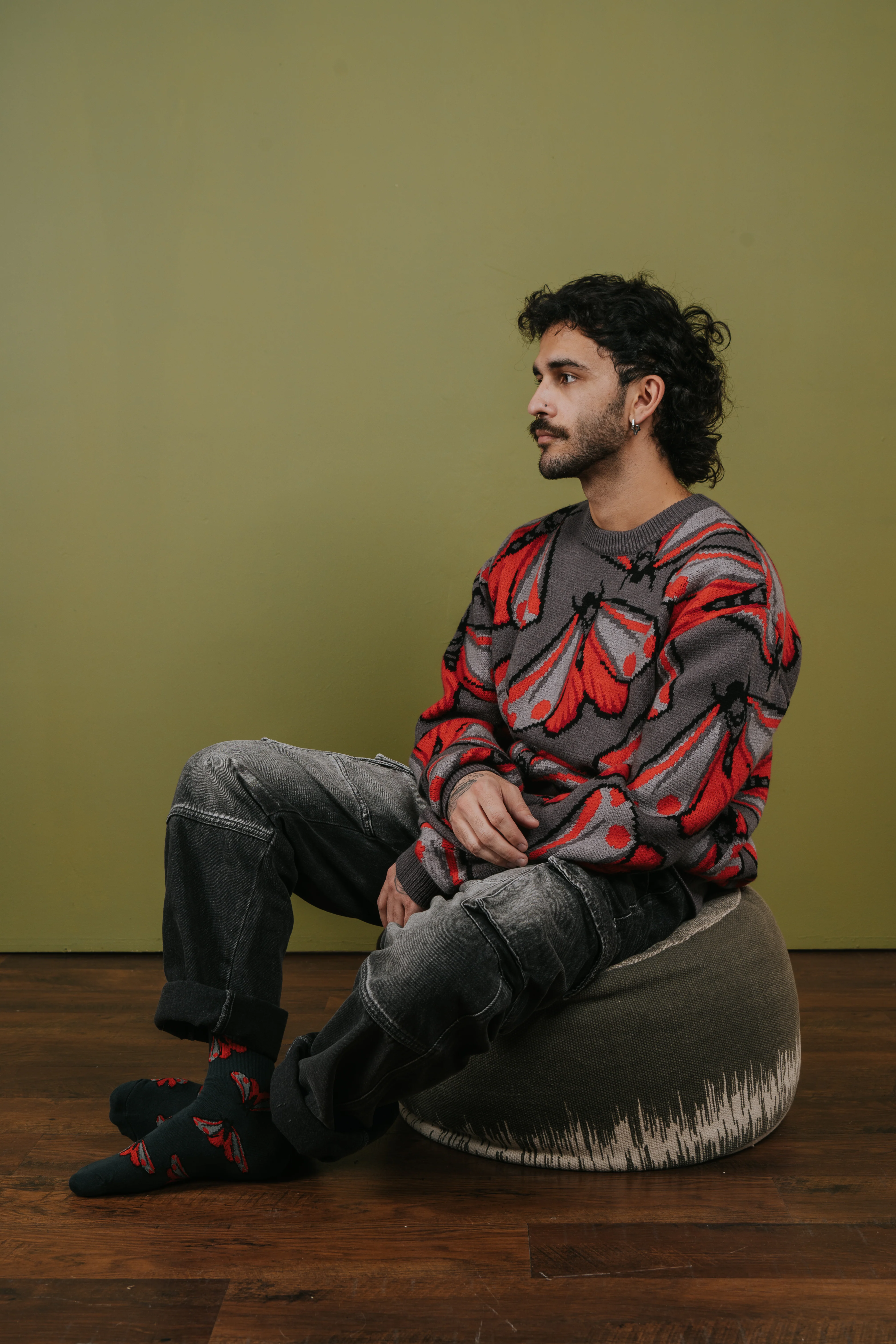 Cinnabar Moth Sweater - Image 6