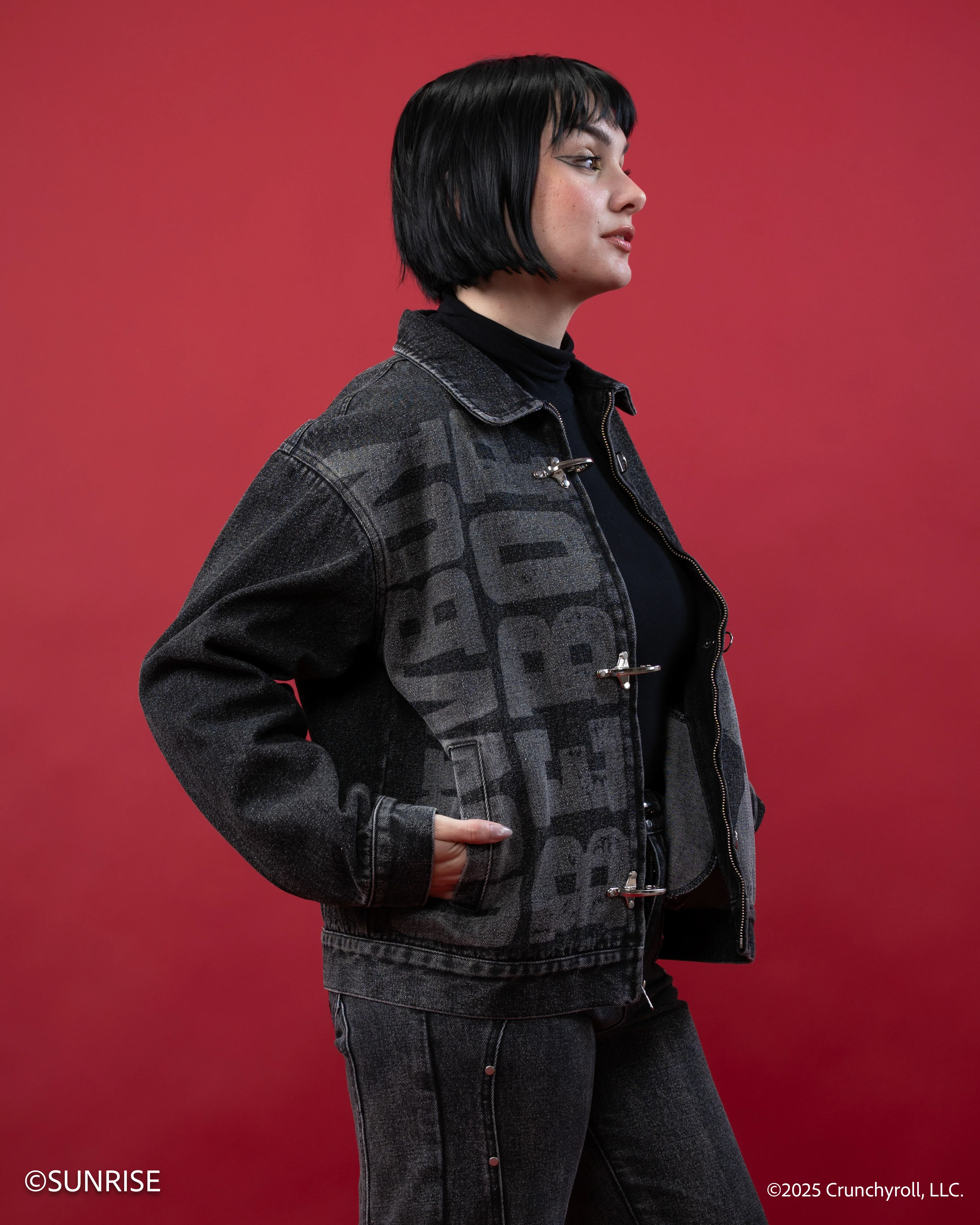 Cowboy Denim Jacket - Image 5