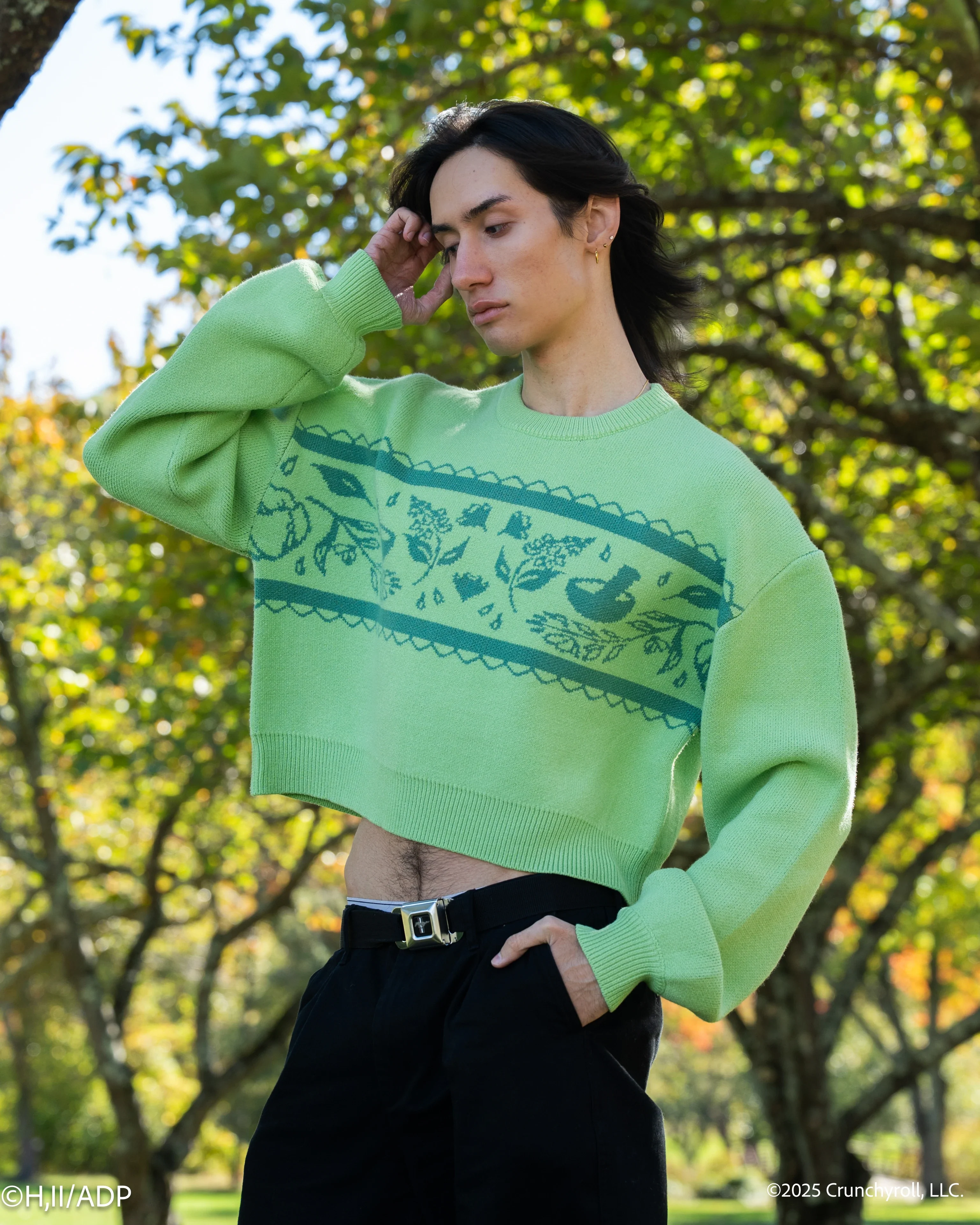 Cropped Apothecary Sweater - Image 11