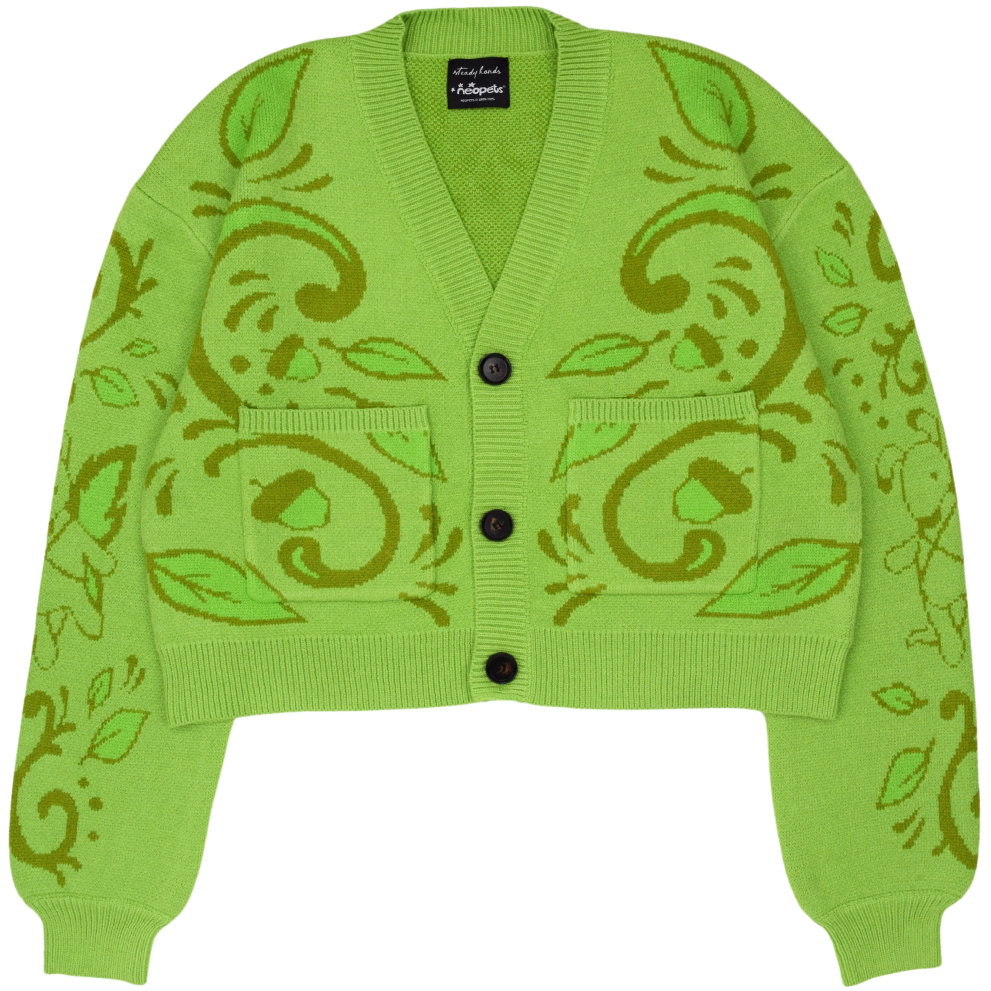 Cropped Illusen Cardigan - Image 2