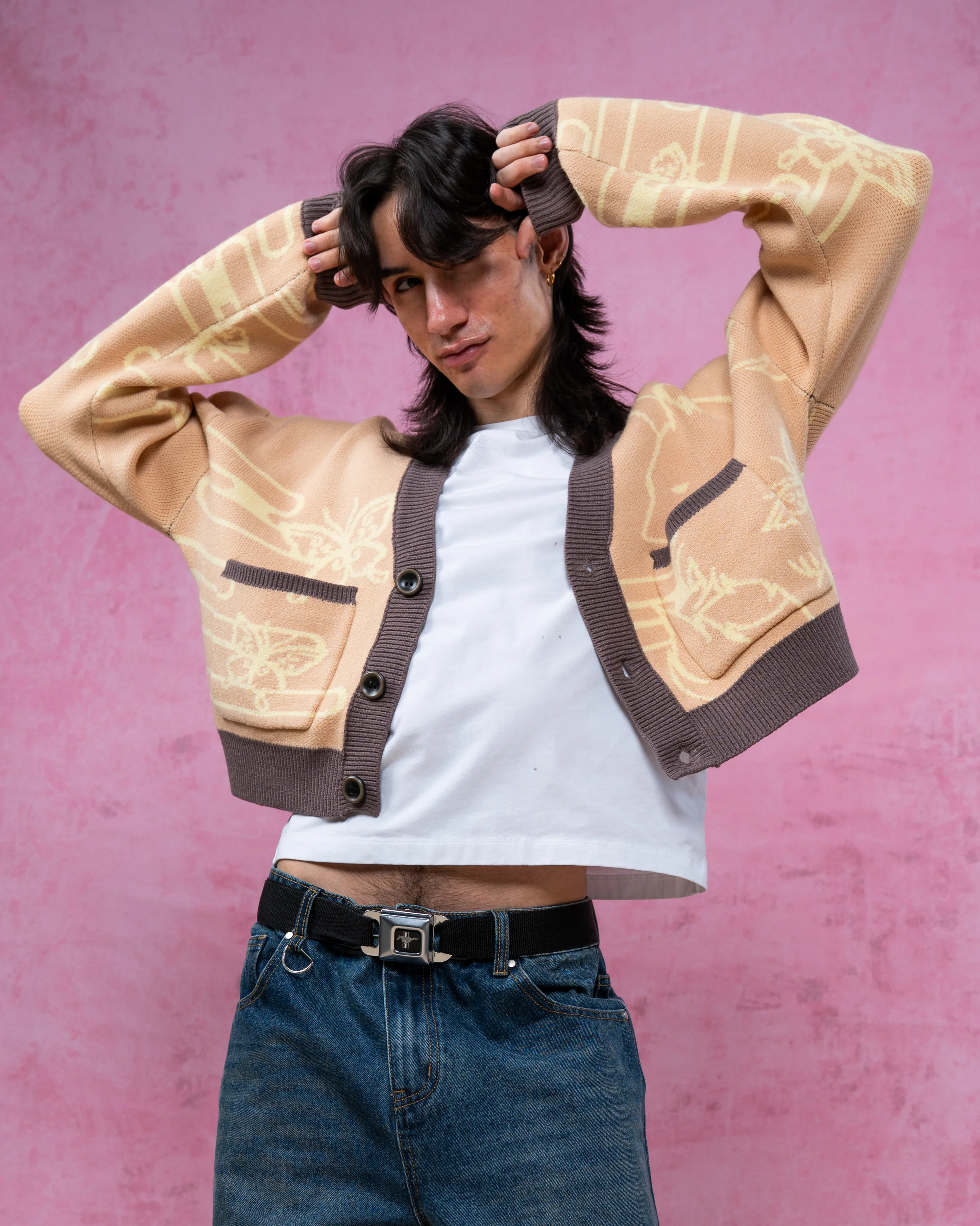 Cropped Kamisama Cardigan - Image 11