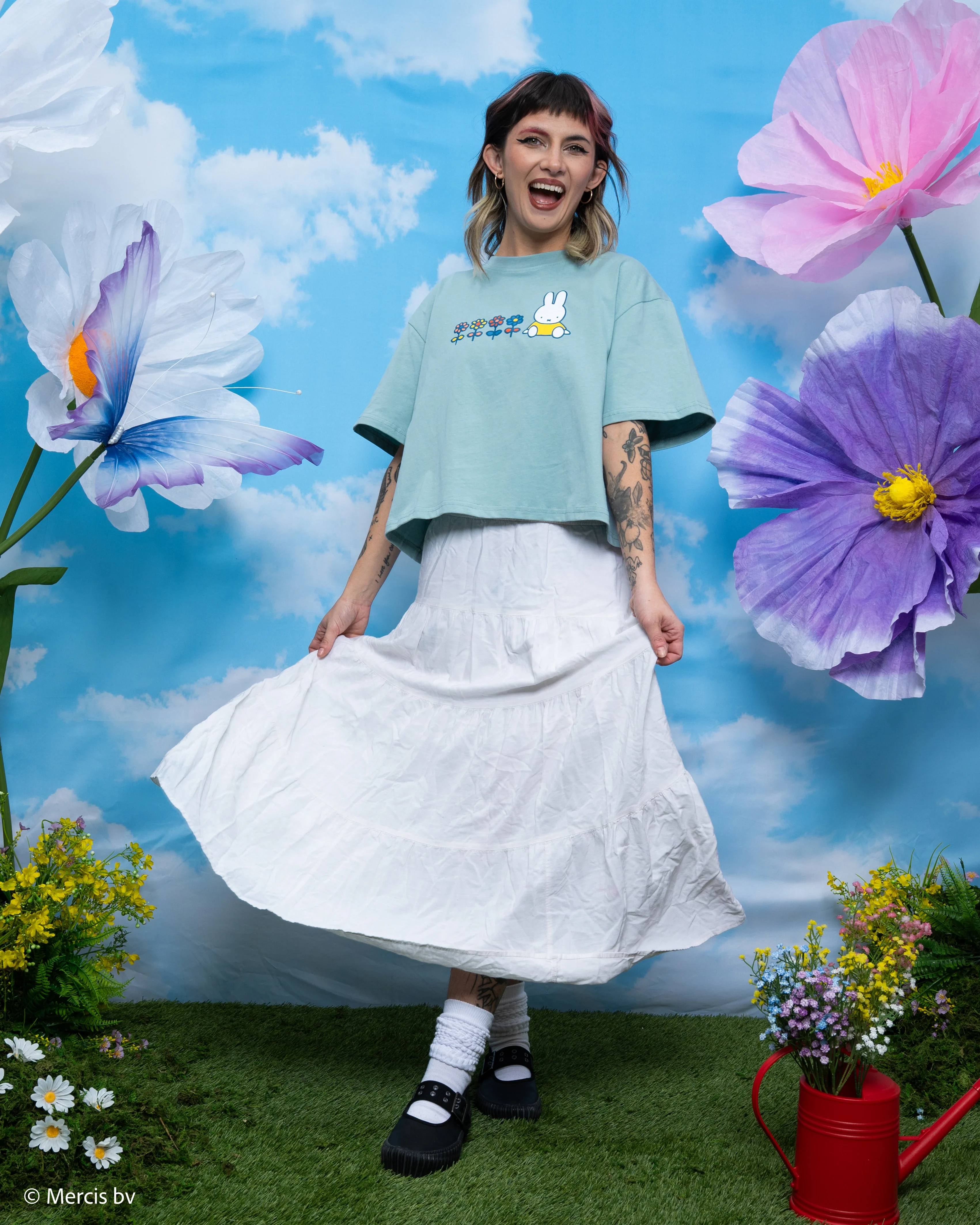 Cropped Miffy Garden Tee - Image 3