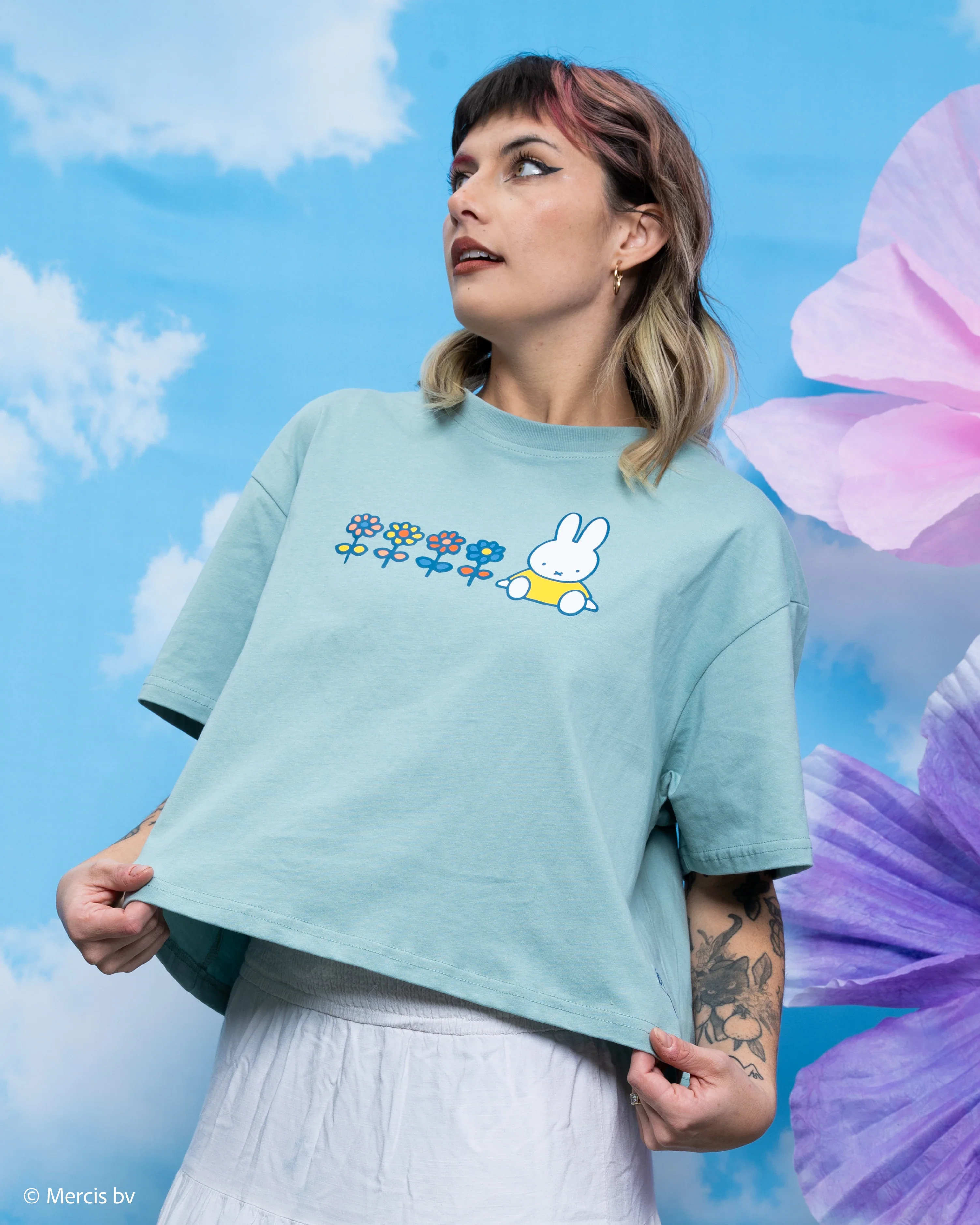 Cropped Miffy Garden Tee - Image 4
