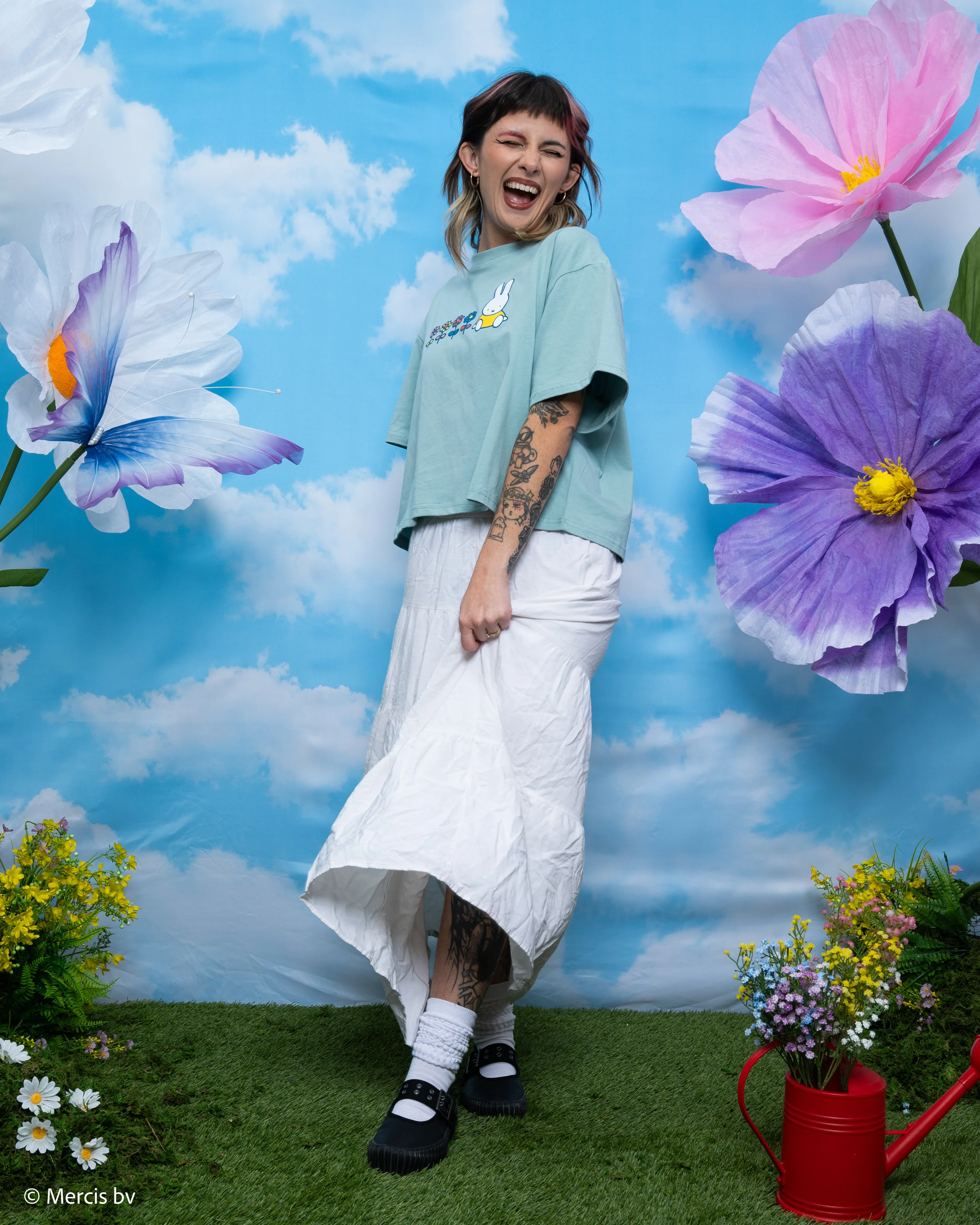 Cropped Miffy Garden Tee - Image 6