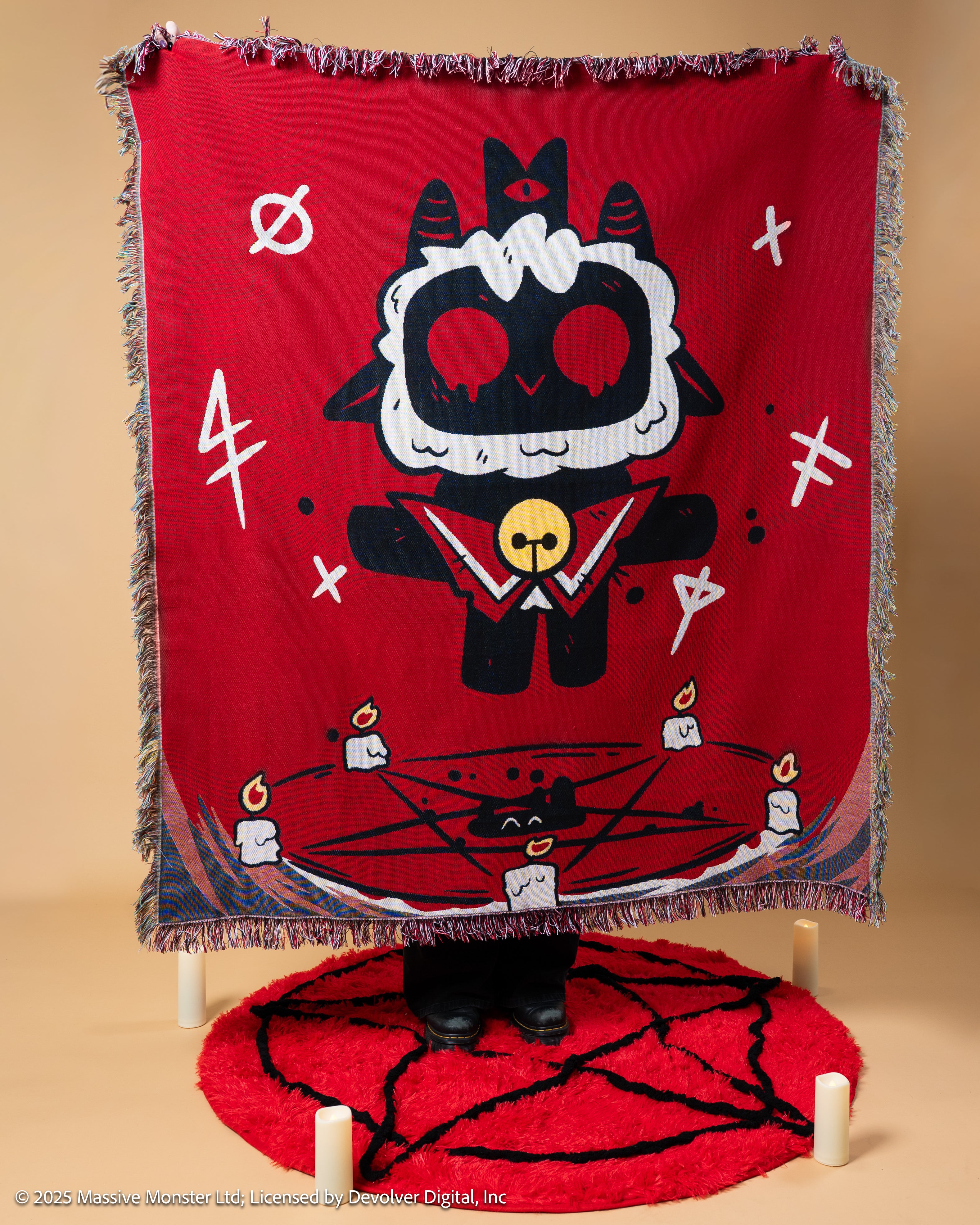 Cult of the Lamb Tapestry Blanket - Image 3