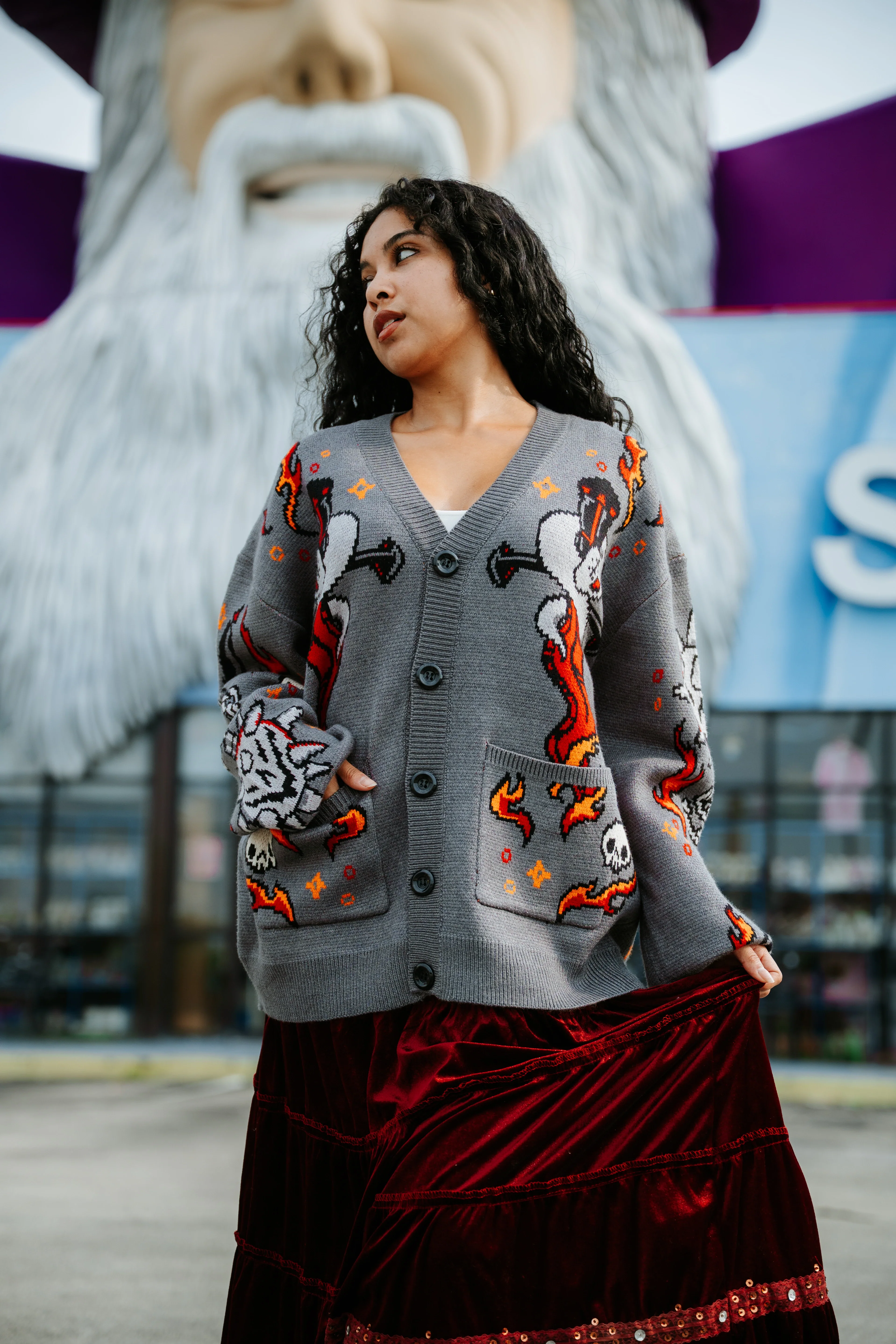 Cursed Weapon Cardigan - Image 5