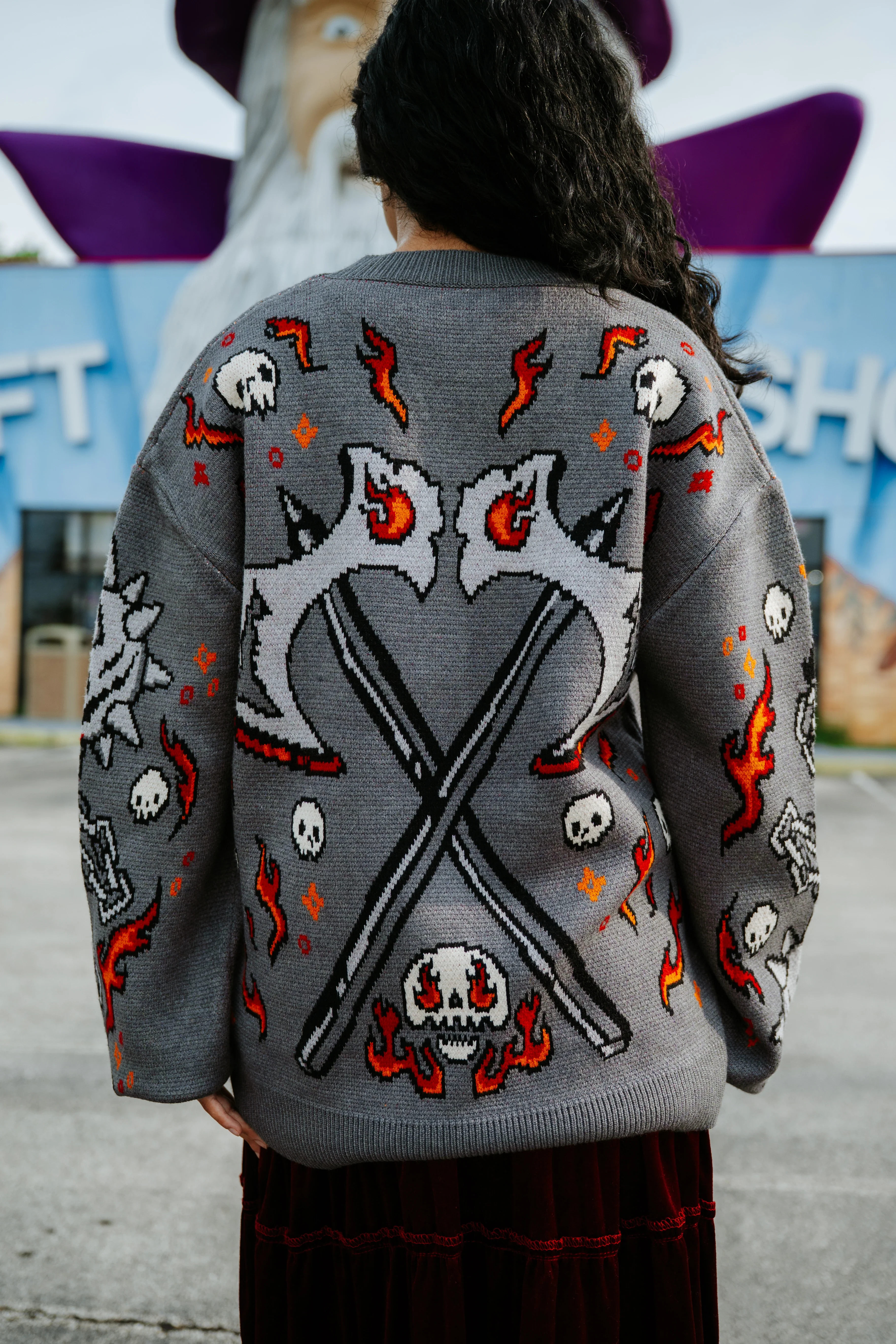 Cursed Weapon Cardigan - Image 6