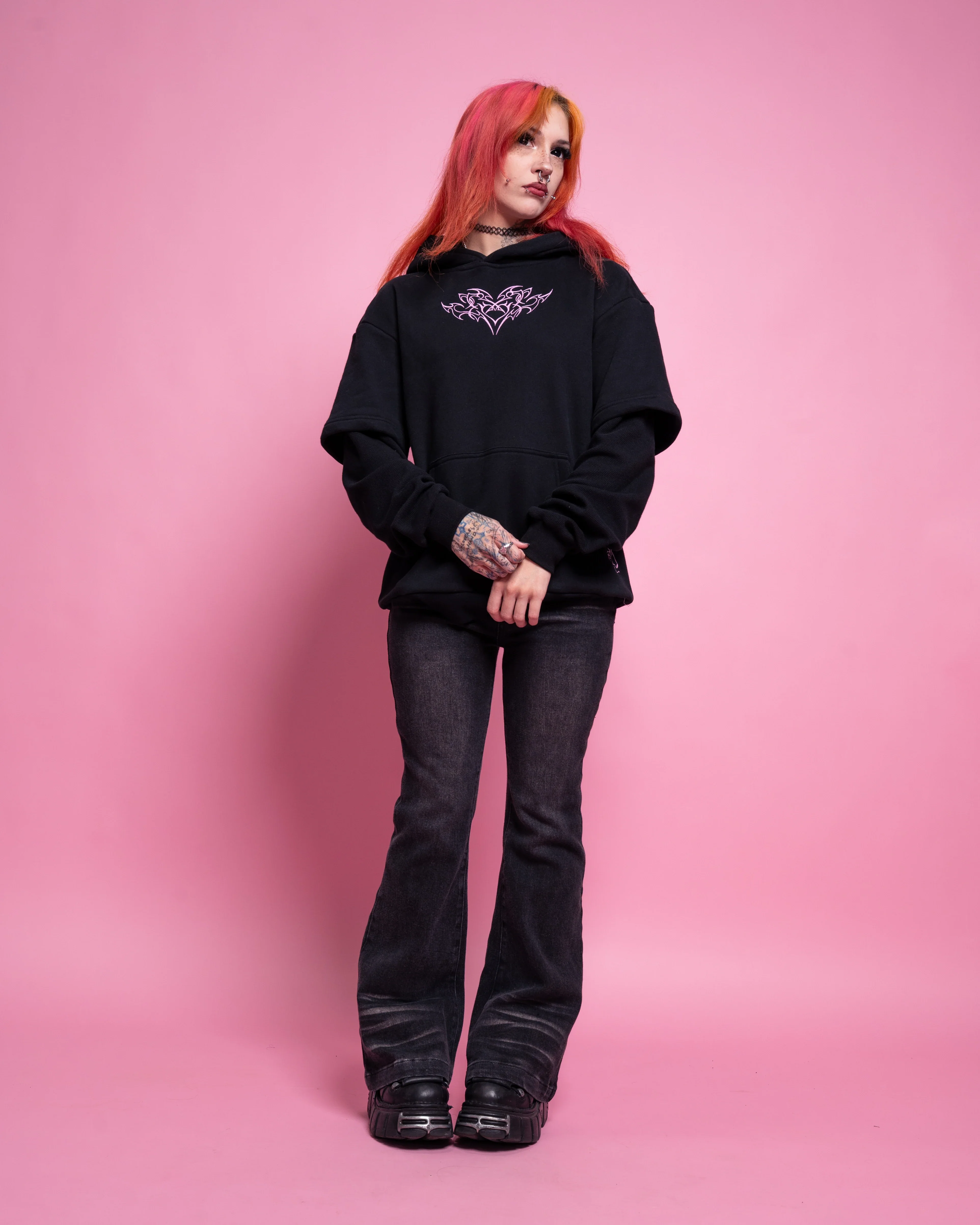 Cyber Angel Hoodie - Image 3