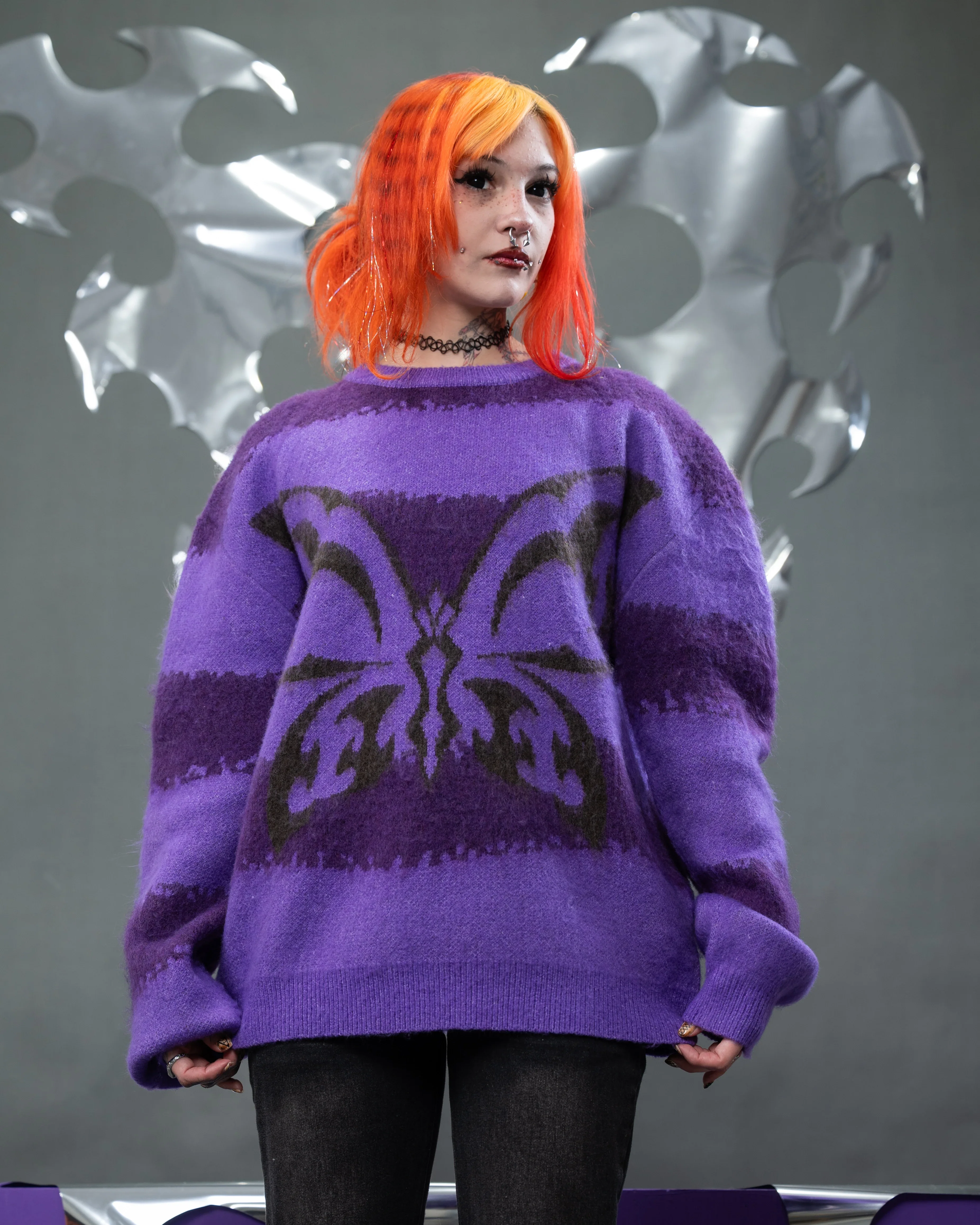 Cyber Butterfly Sweater - Image 5
