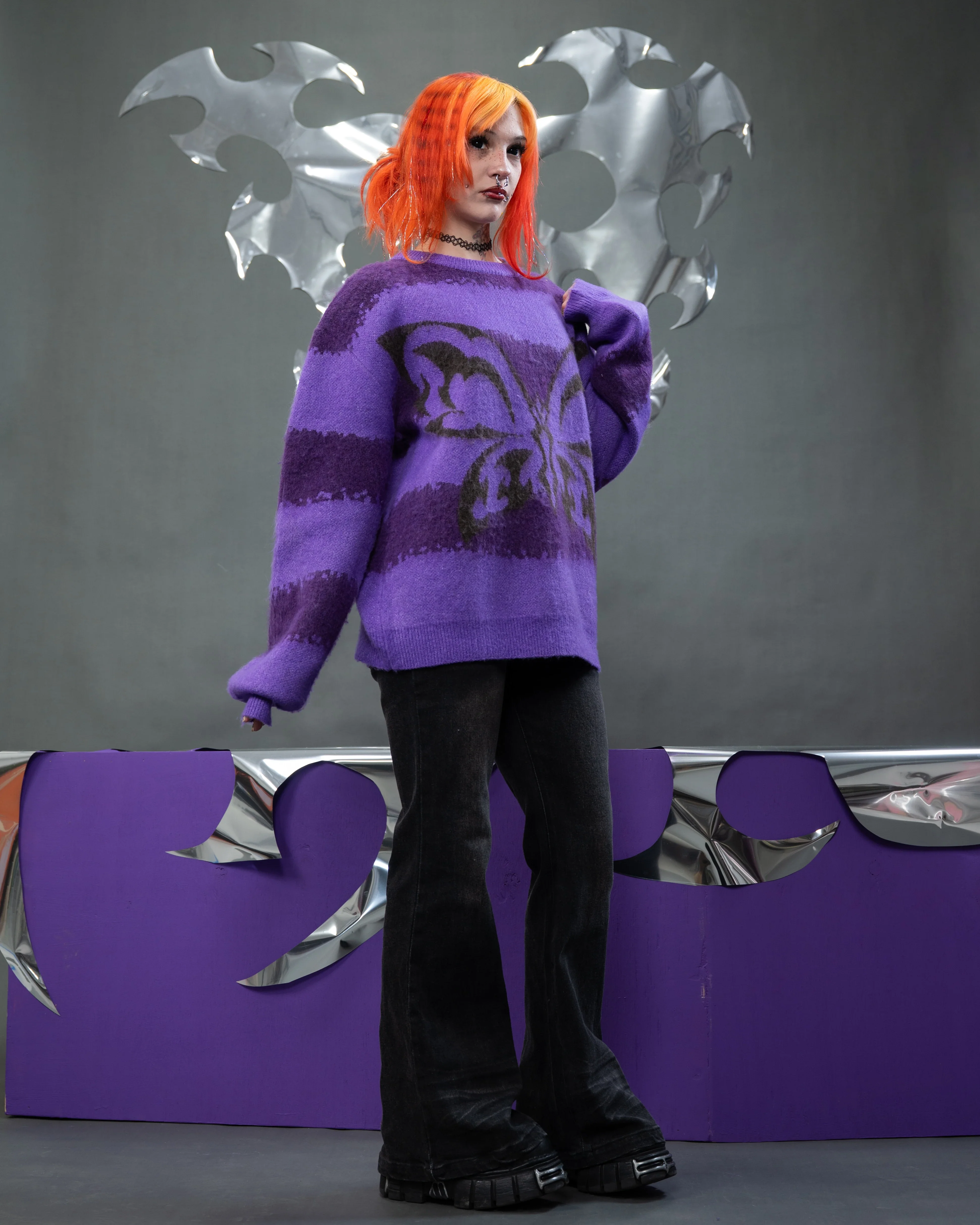 Cyber Butterfly Sweater - Image 7