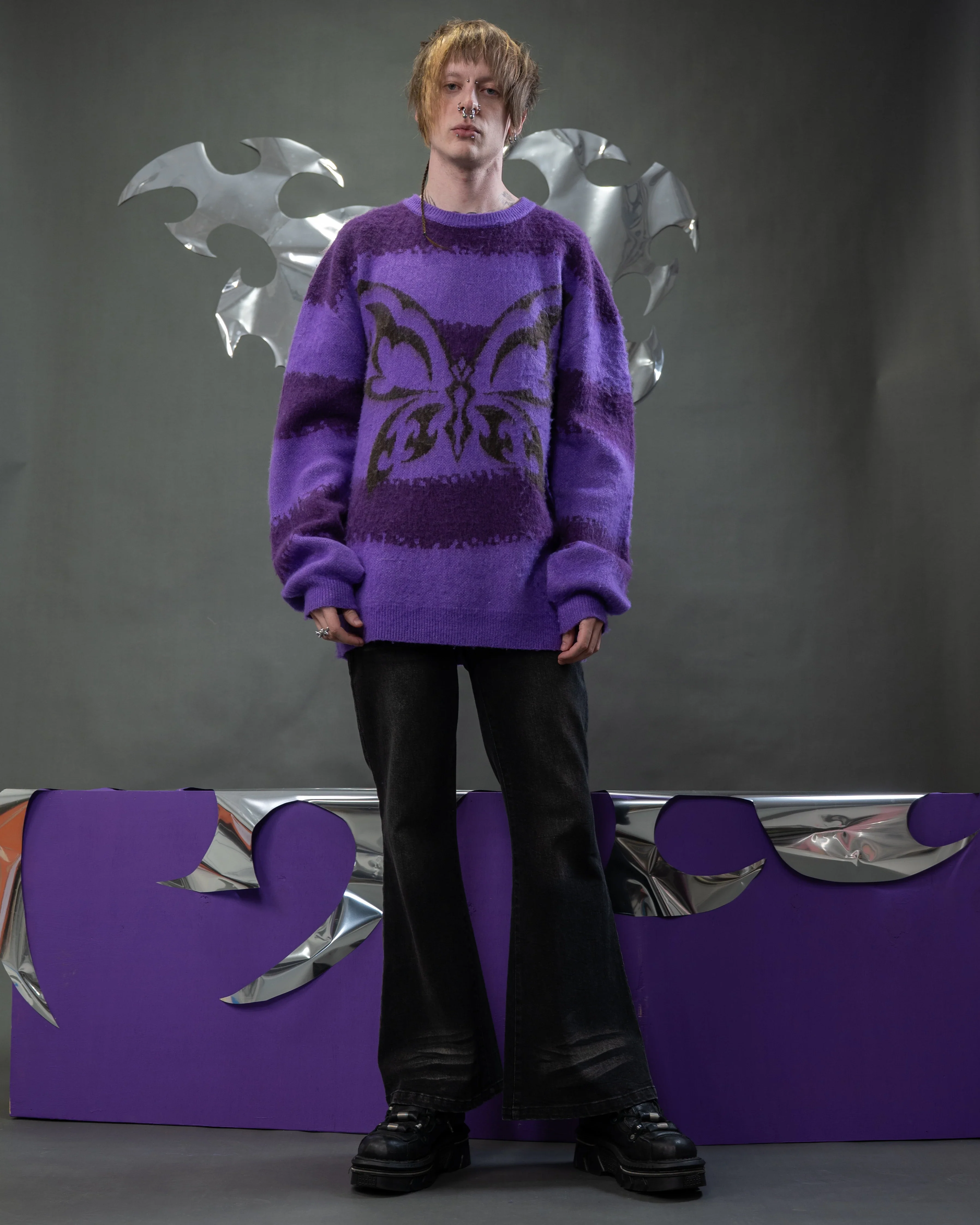 Cyber Butterfly Sweater - Image 8