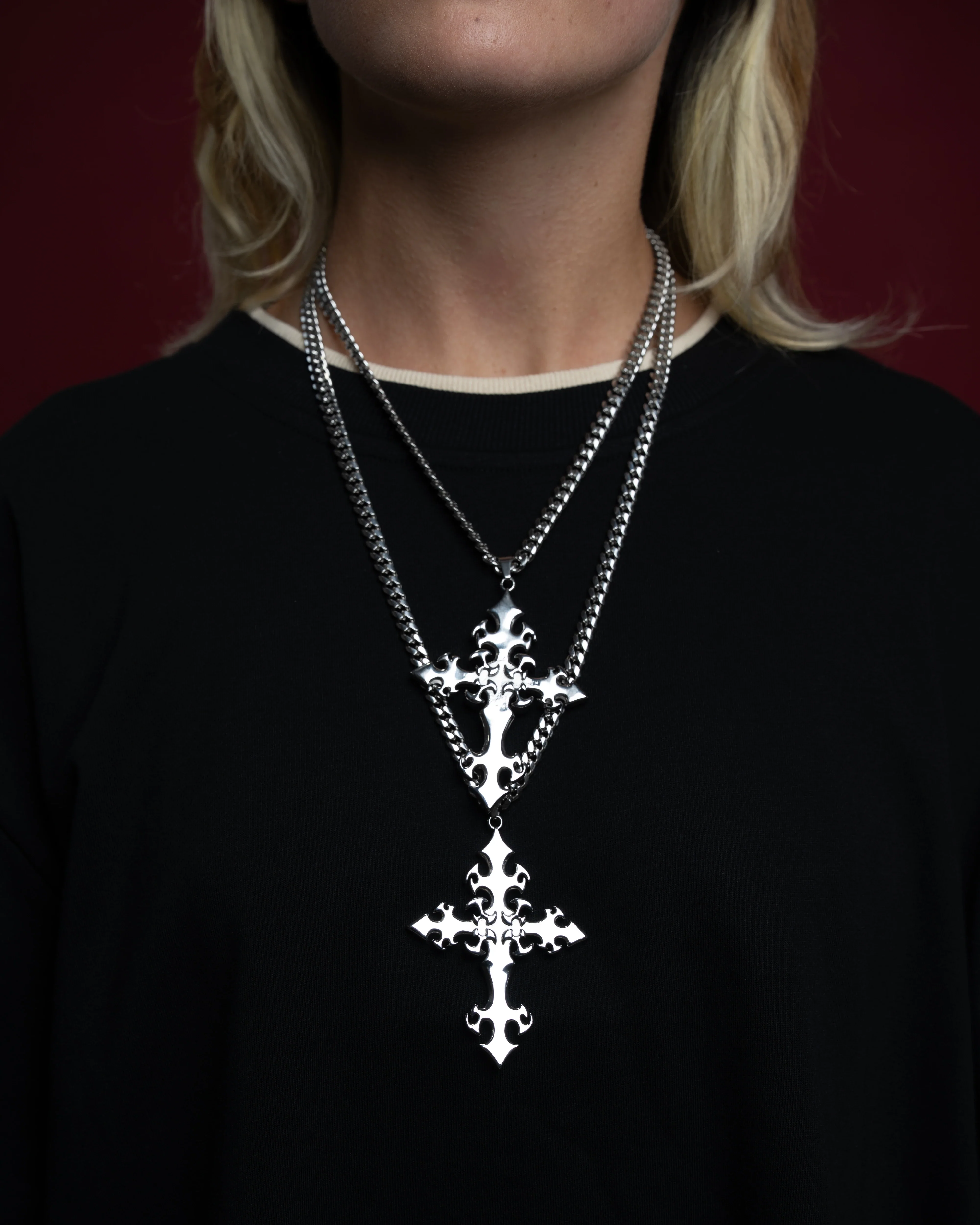Cyber Cross Necklace - Image 11