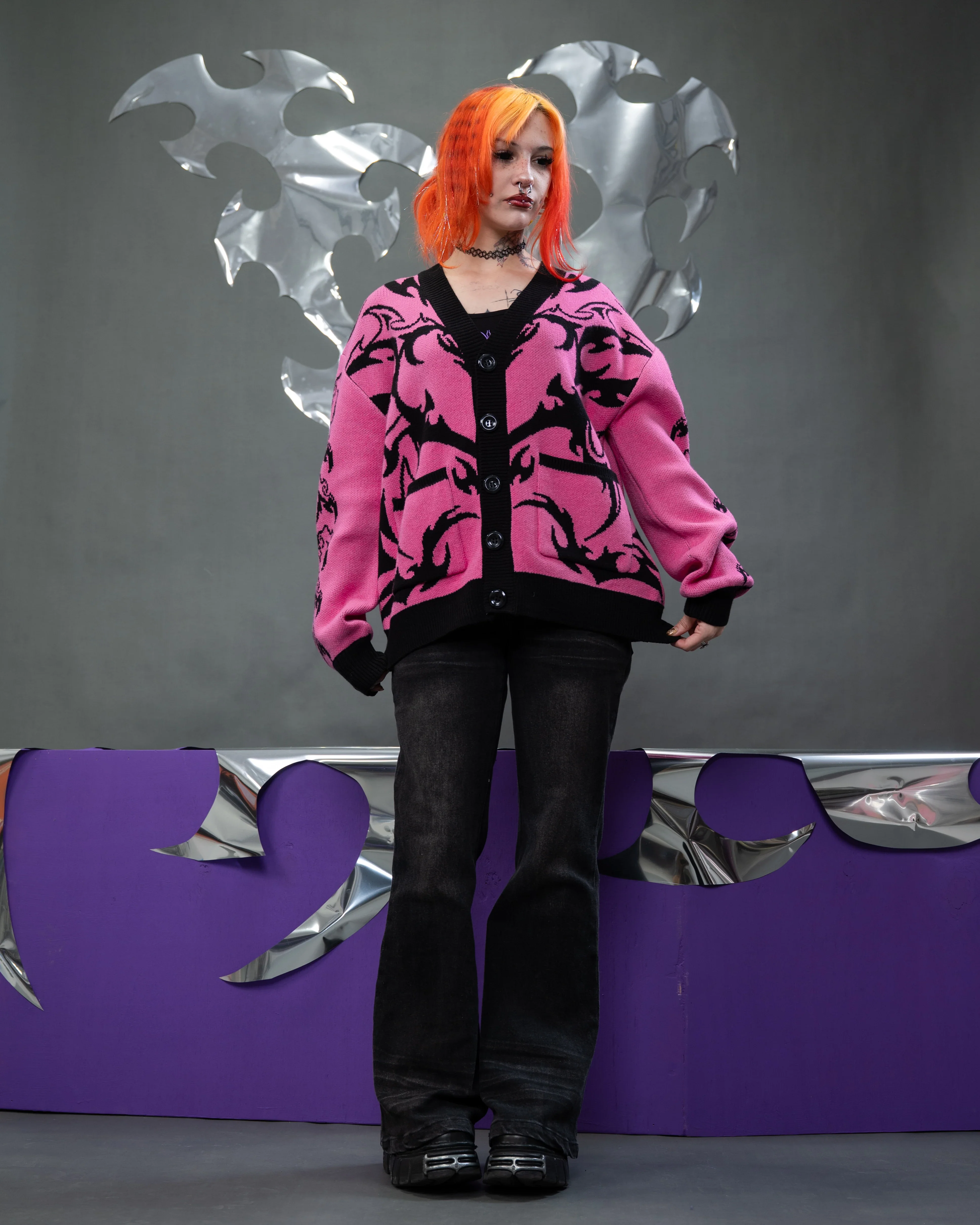 Cyber Heart Cardigan - Image 5