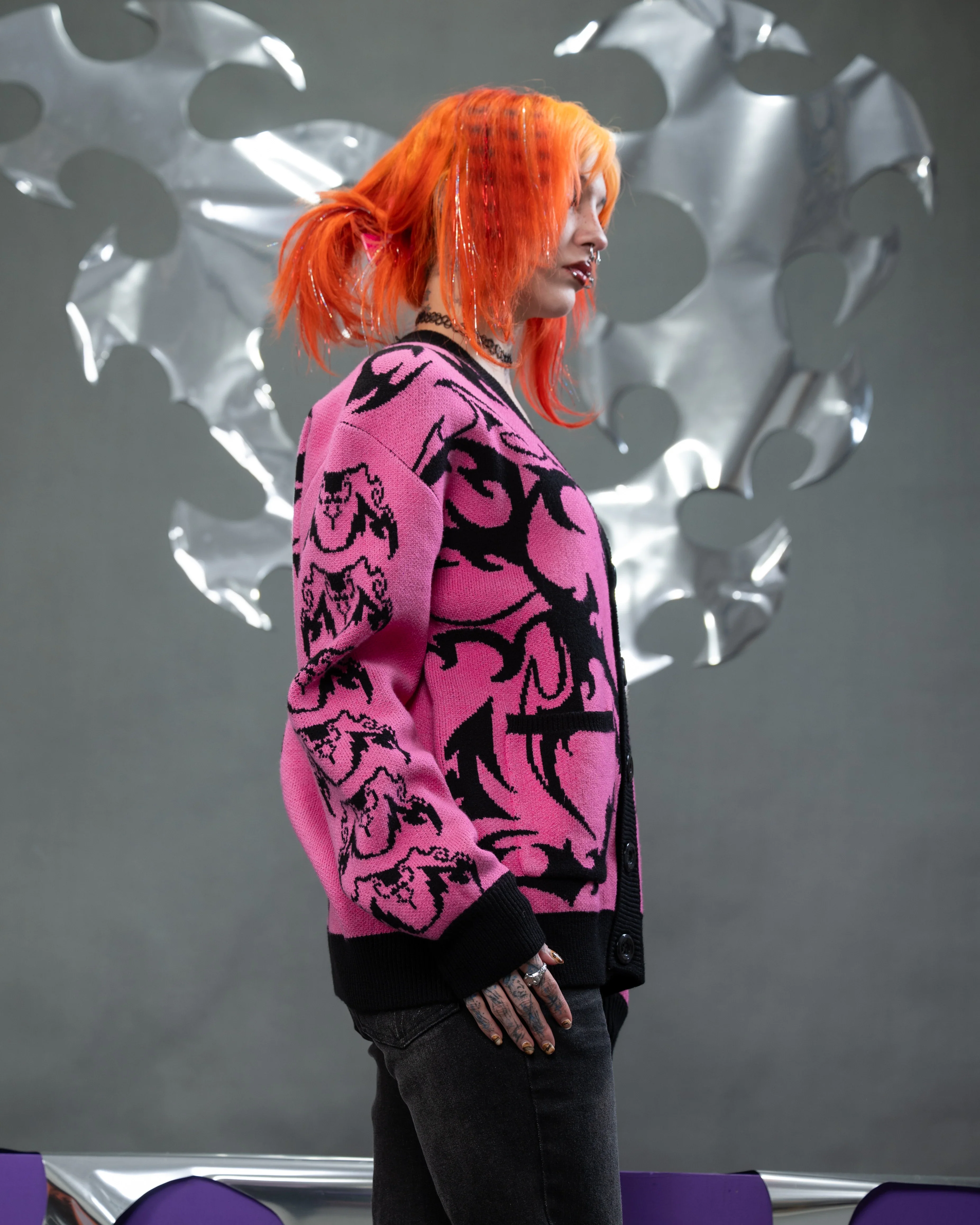 Cyber Heart Cardigan - Image 6