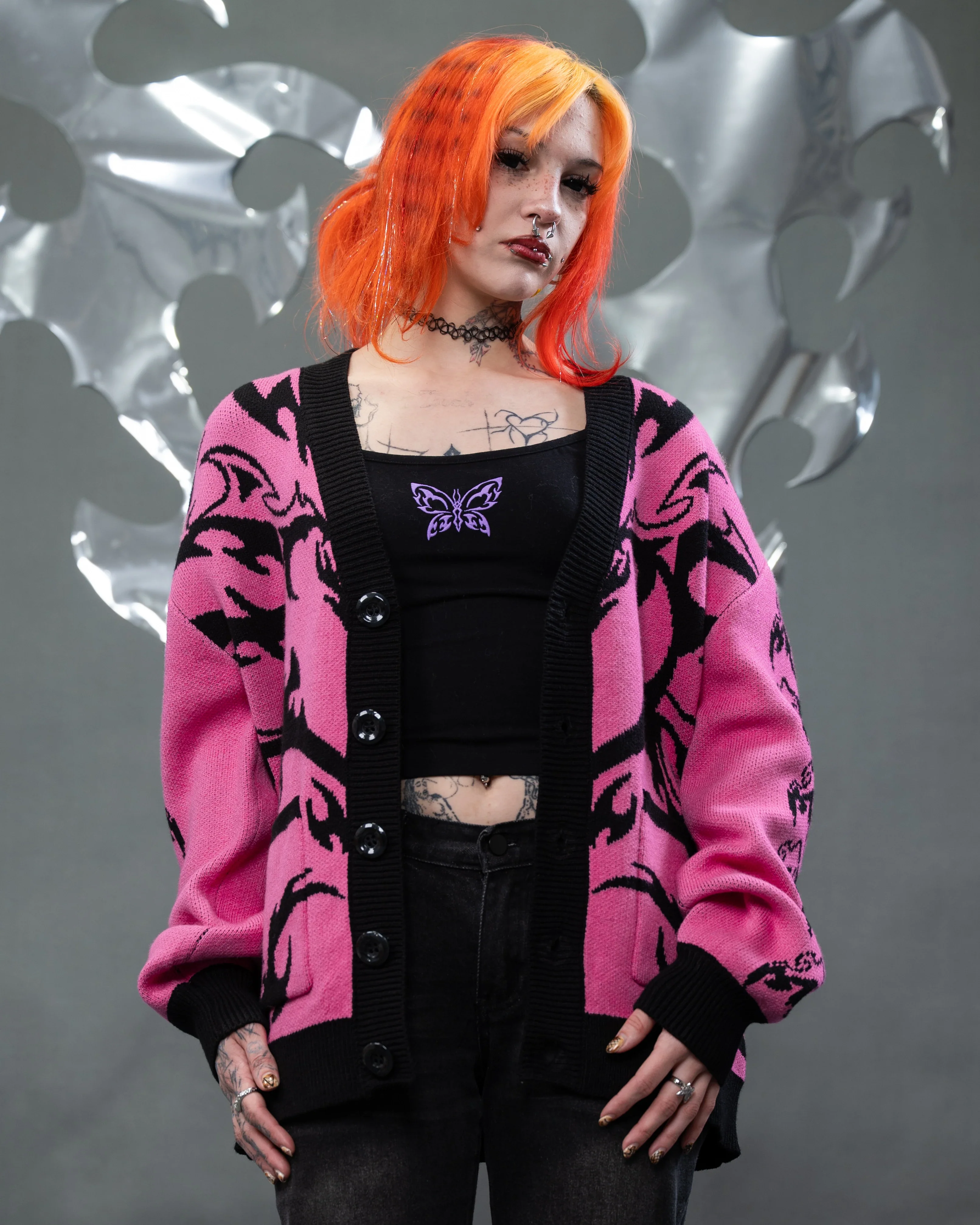 Cyber Heart Cardigan - Image 7