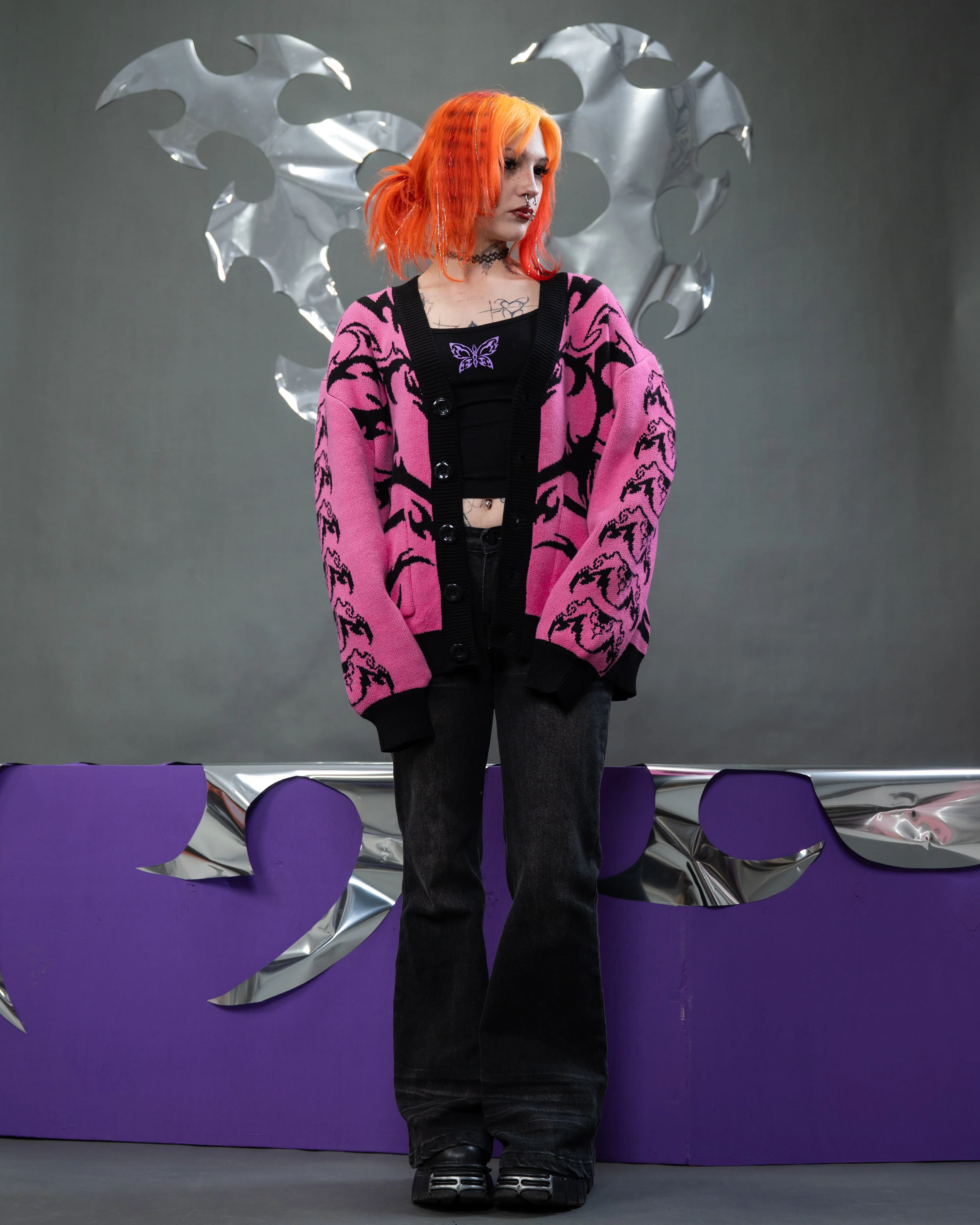 Cyber Heart Cardigan - Image 8