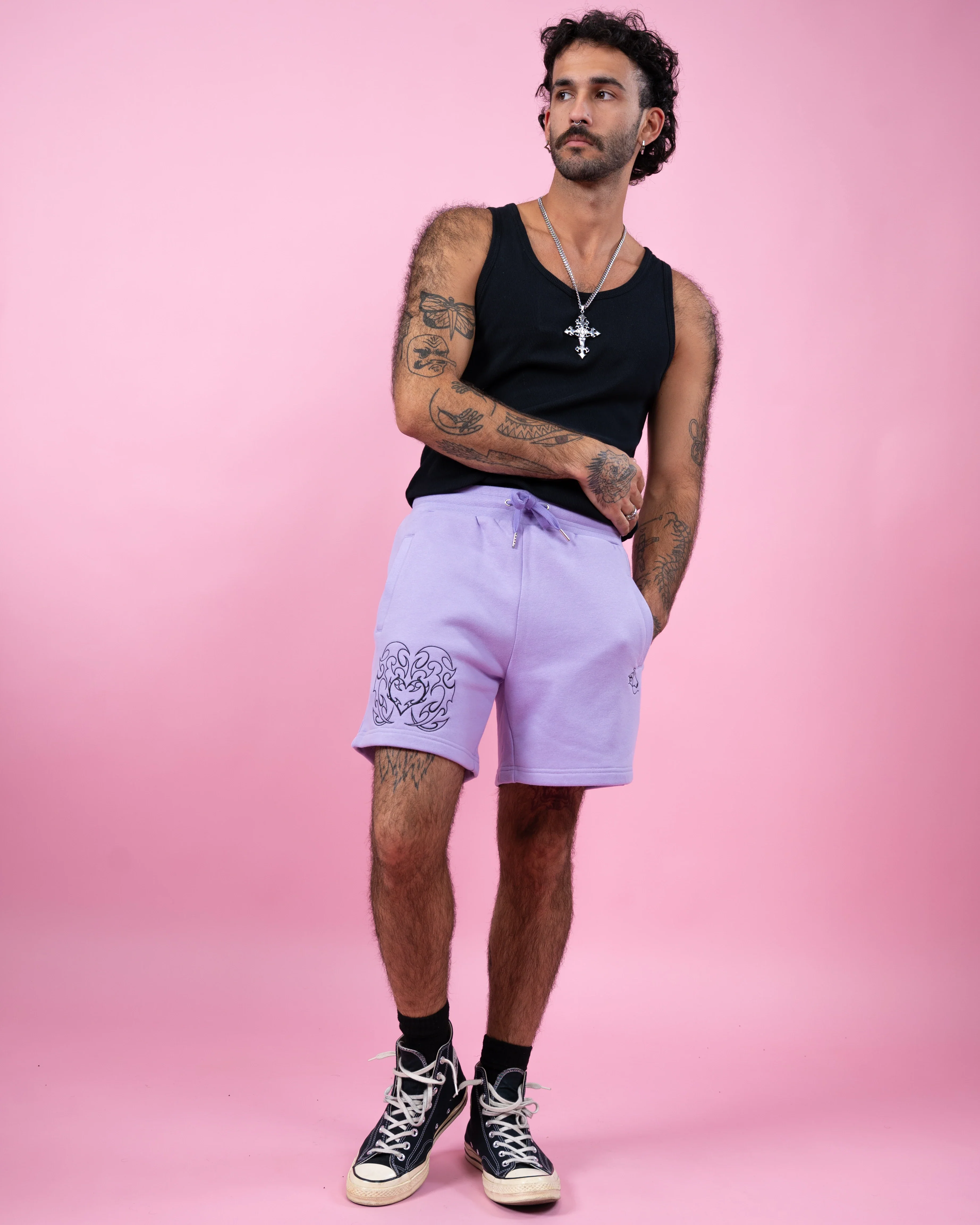 Cyber Heart Shorts - Image 11