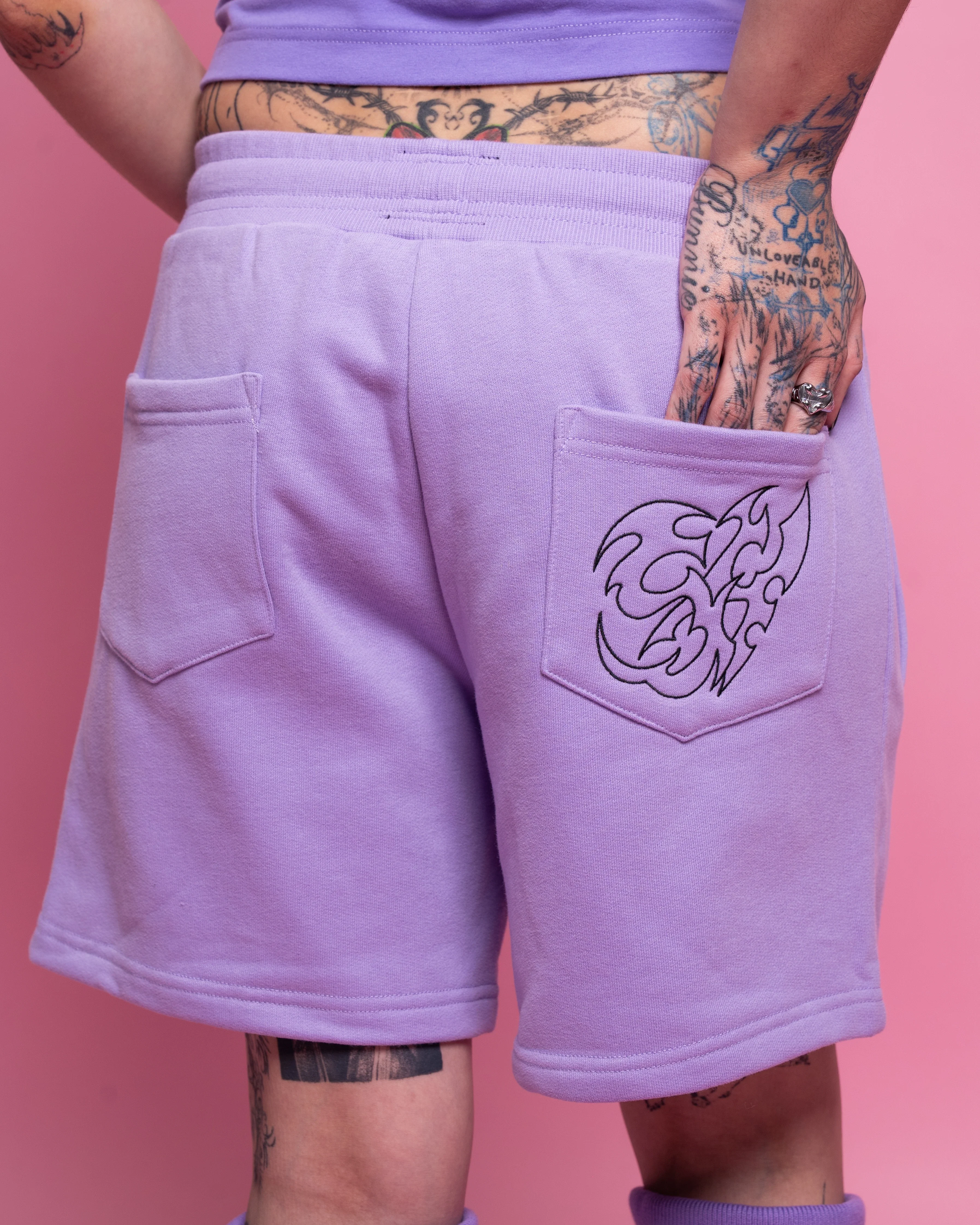 Cyber Heart Shorts - Image 4