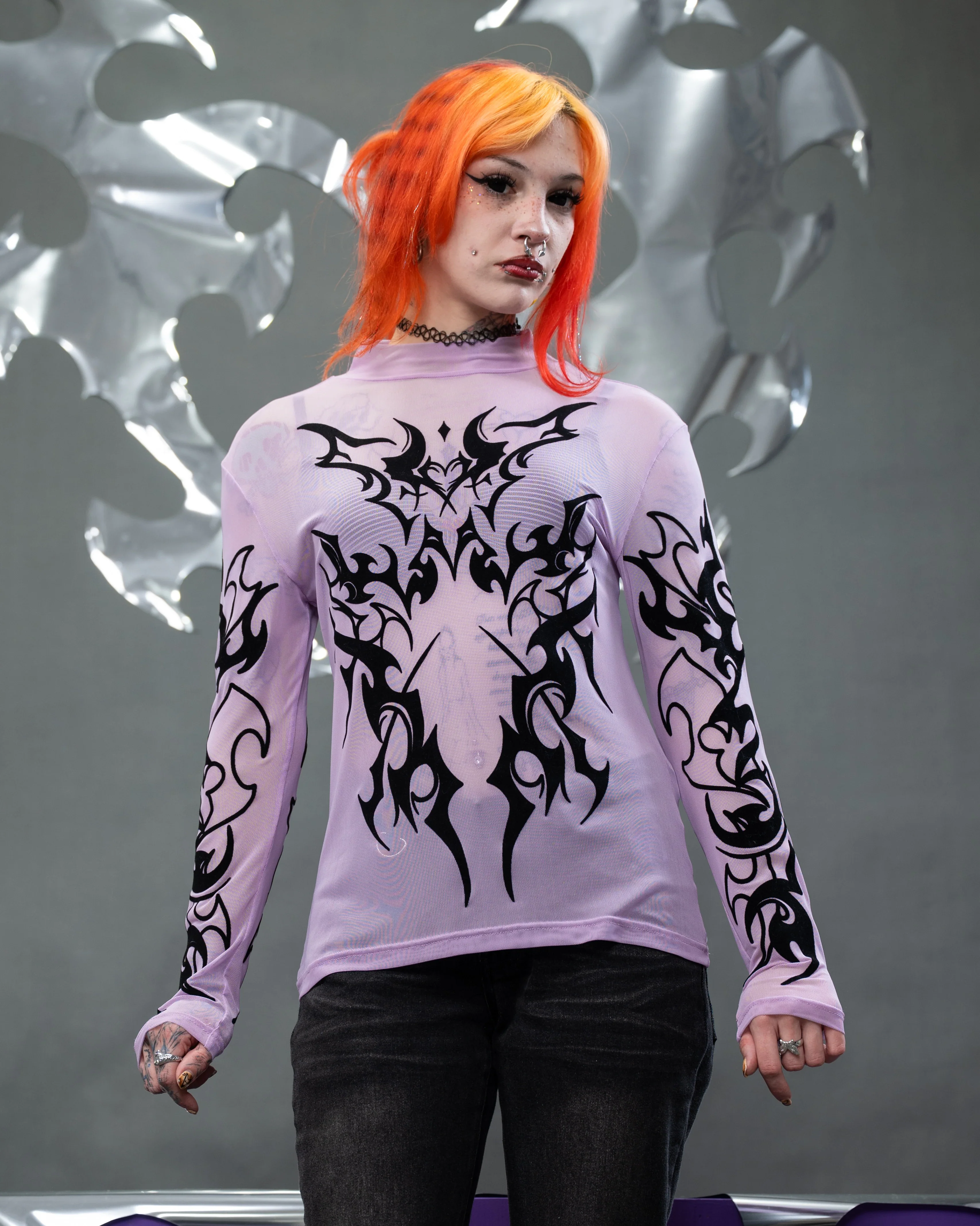 Cyber Mesh Top - Image 5