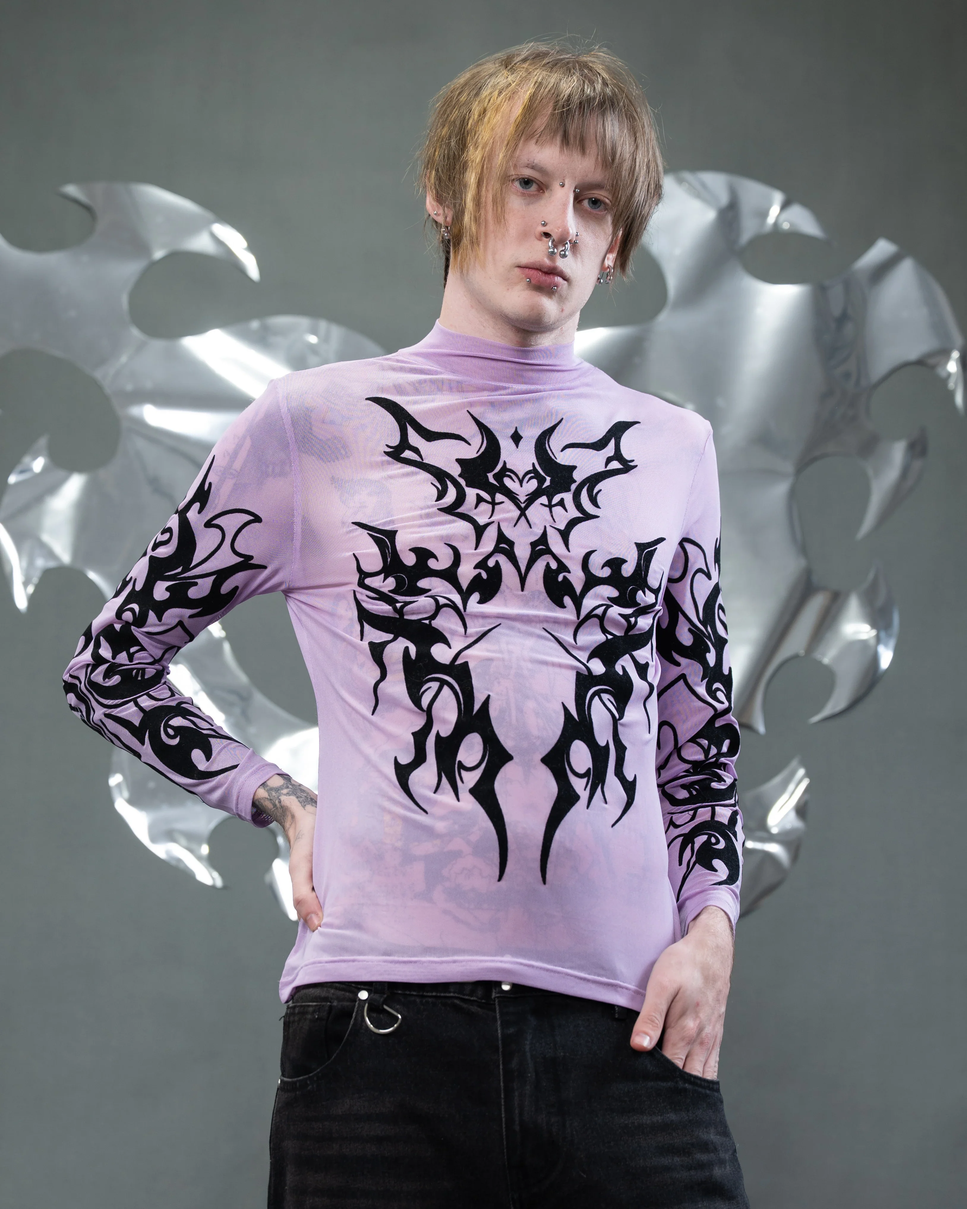 Cyber Mesh Top - Image 9