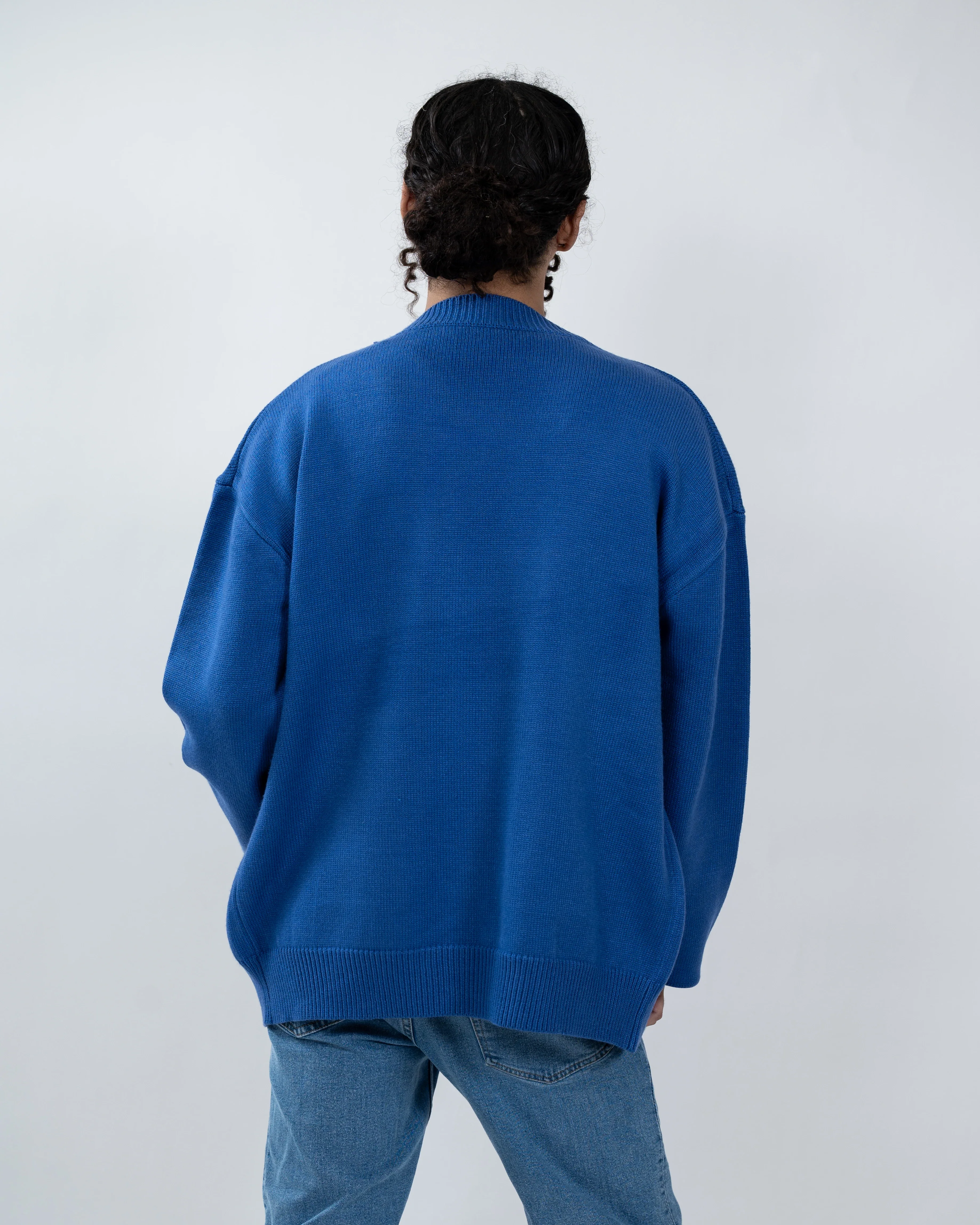 Dark Blue Cardigan - Image 6